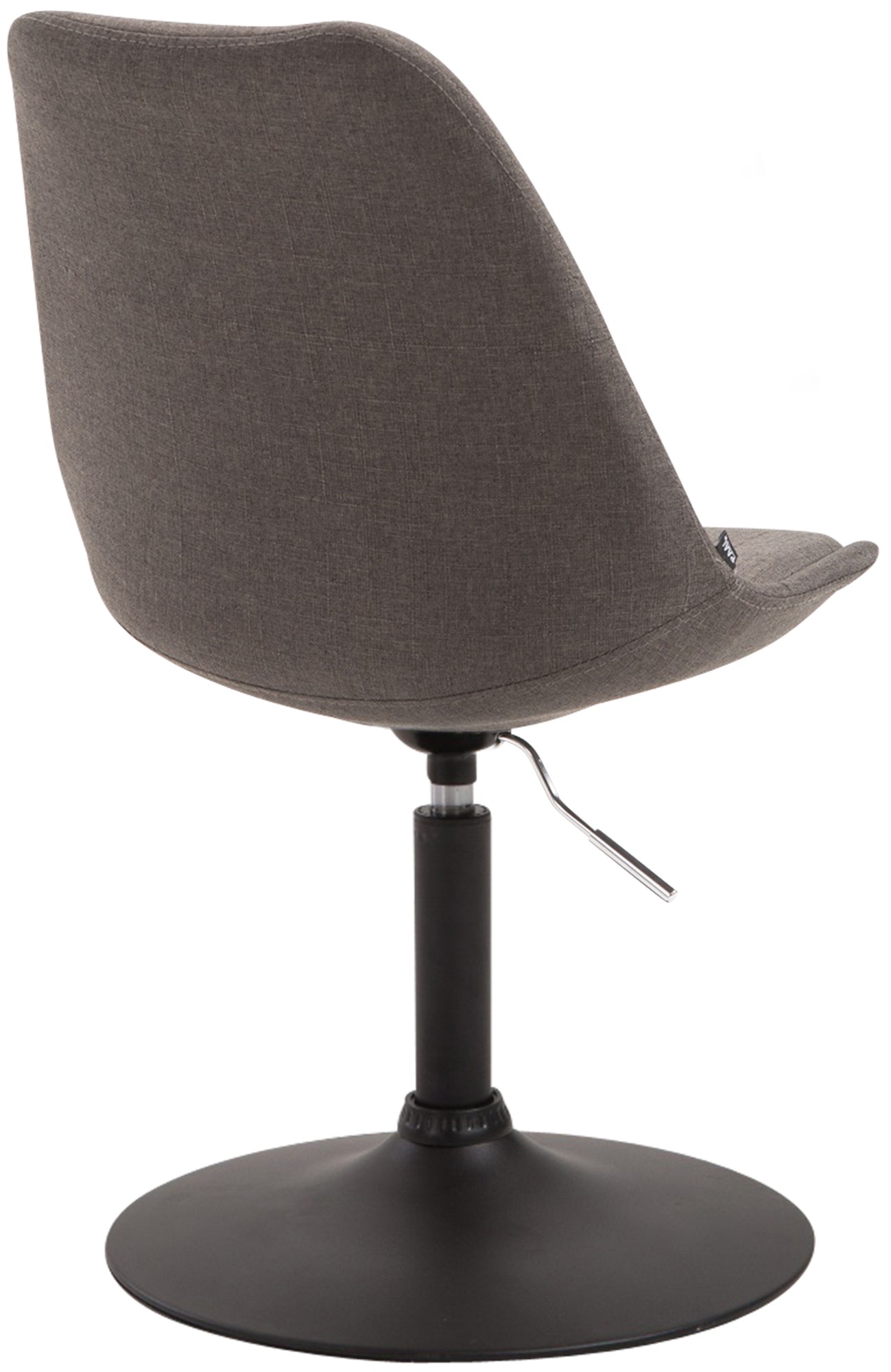 Chaise de salle à manger Maverick tissu avec pied trompette