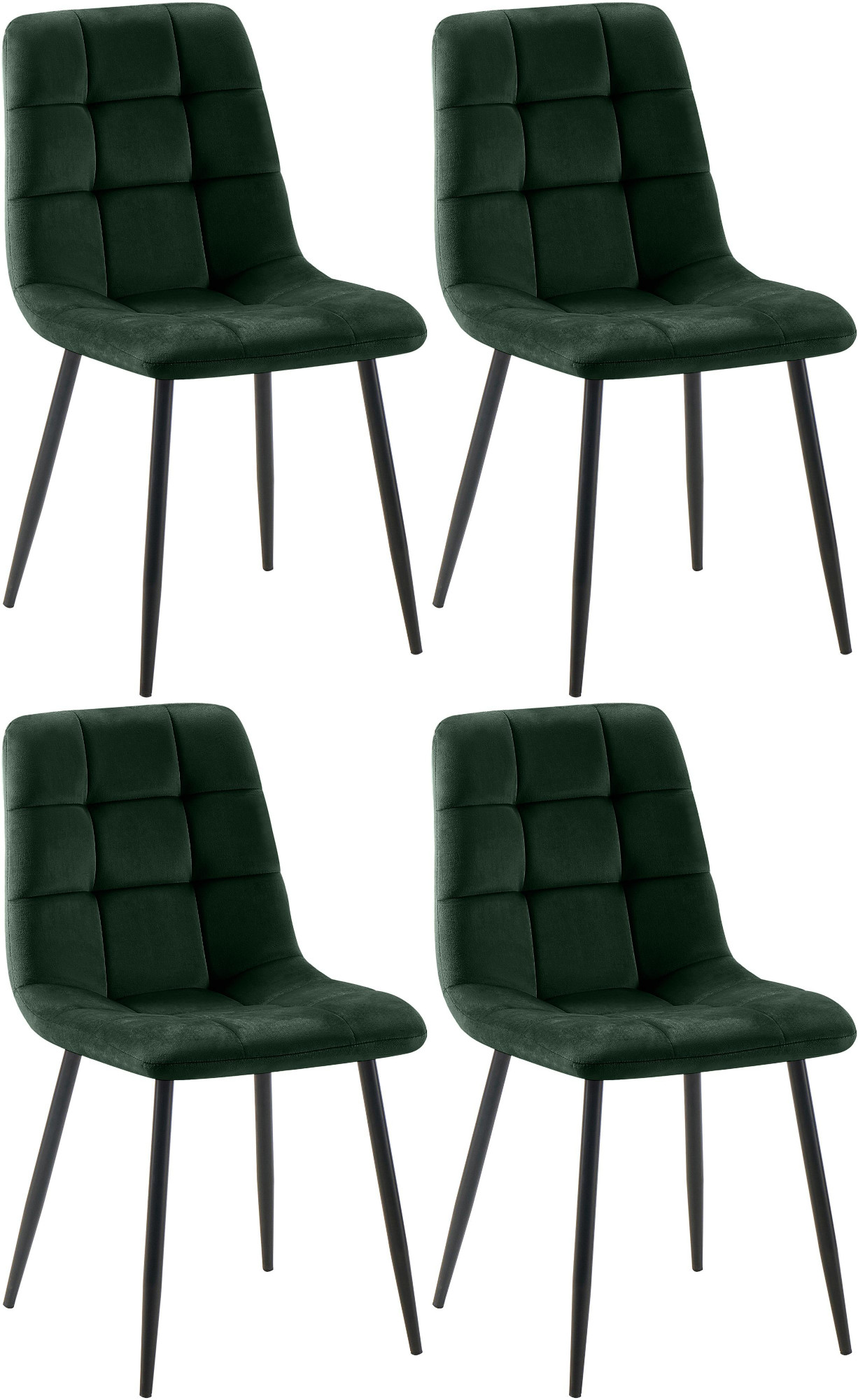 Lot de 4 chaises de salle à manger Tilde