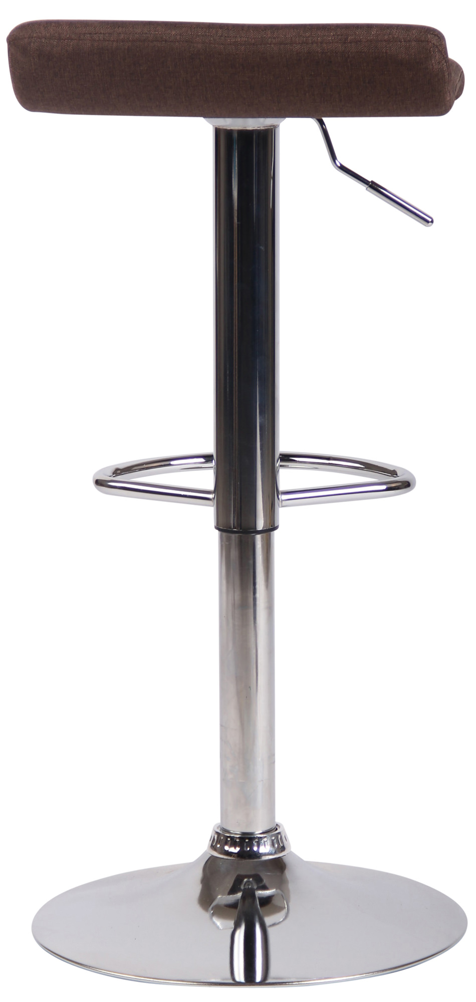 Tabouret de bar Dyn V2 tissu avec pied en métal