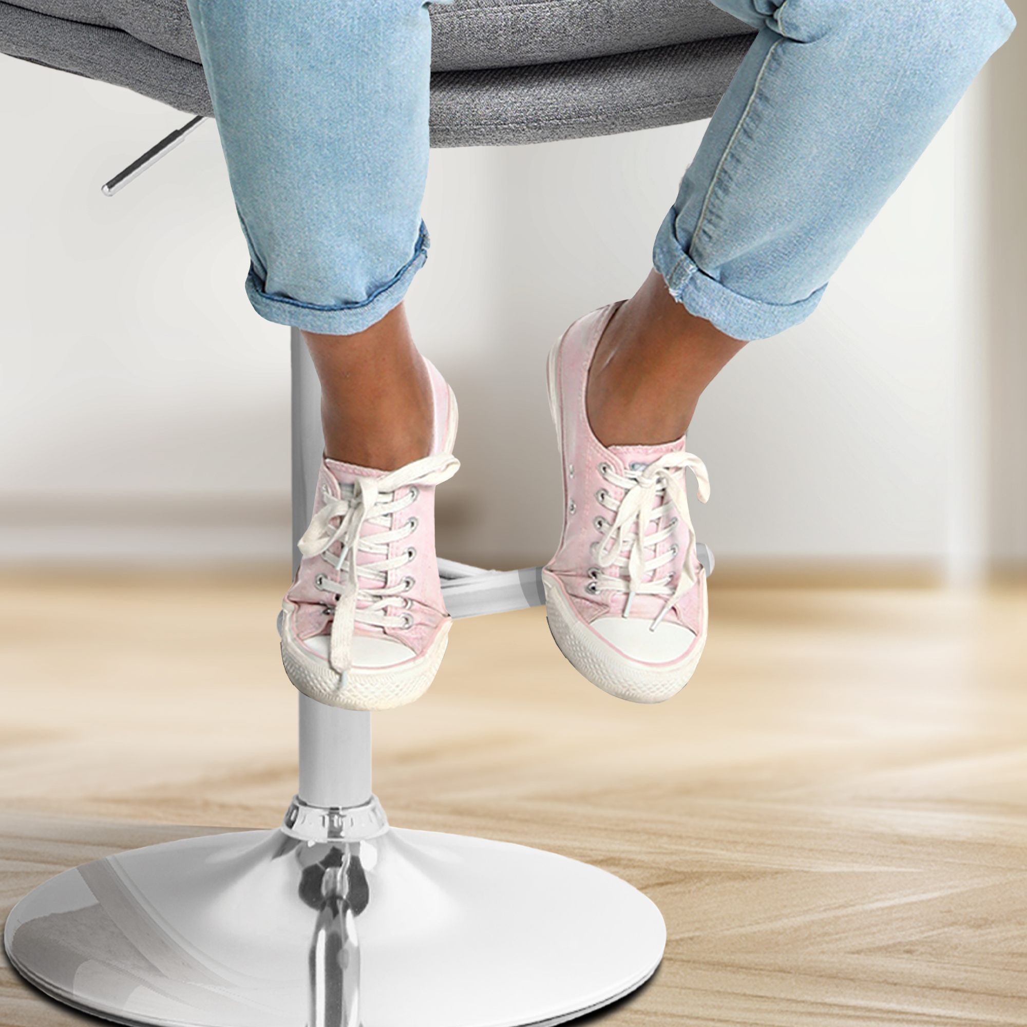Tabouret de bar Damar Tissu