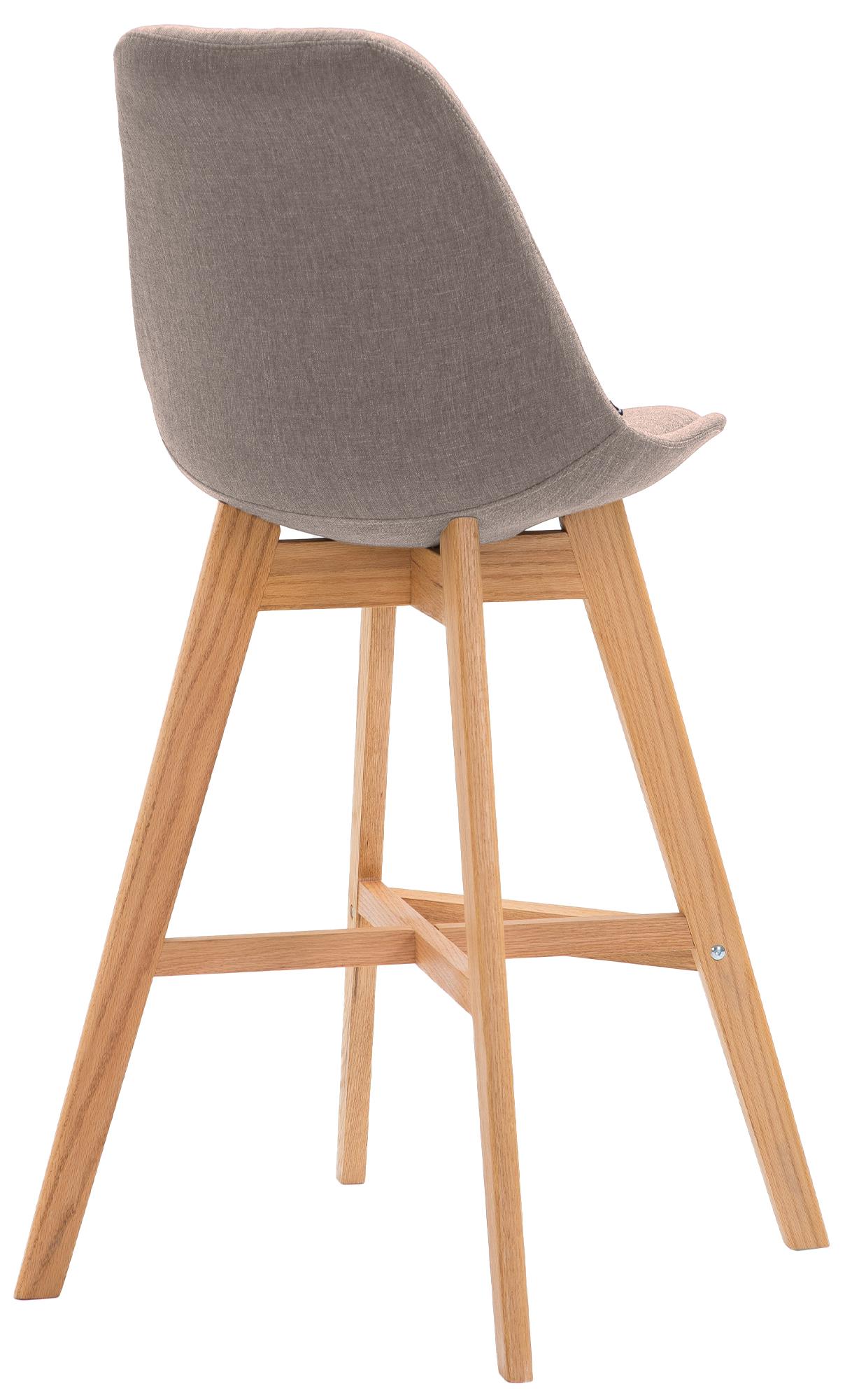 Lot de 2 tabourets de bar Cannes Tissu