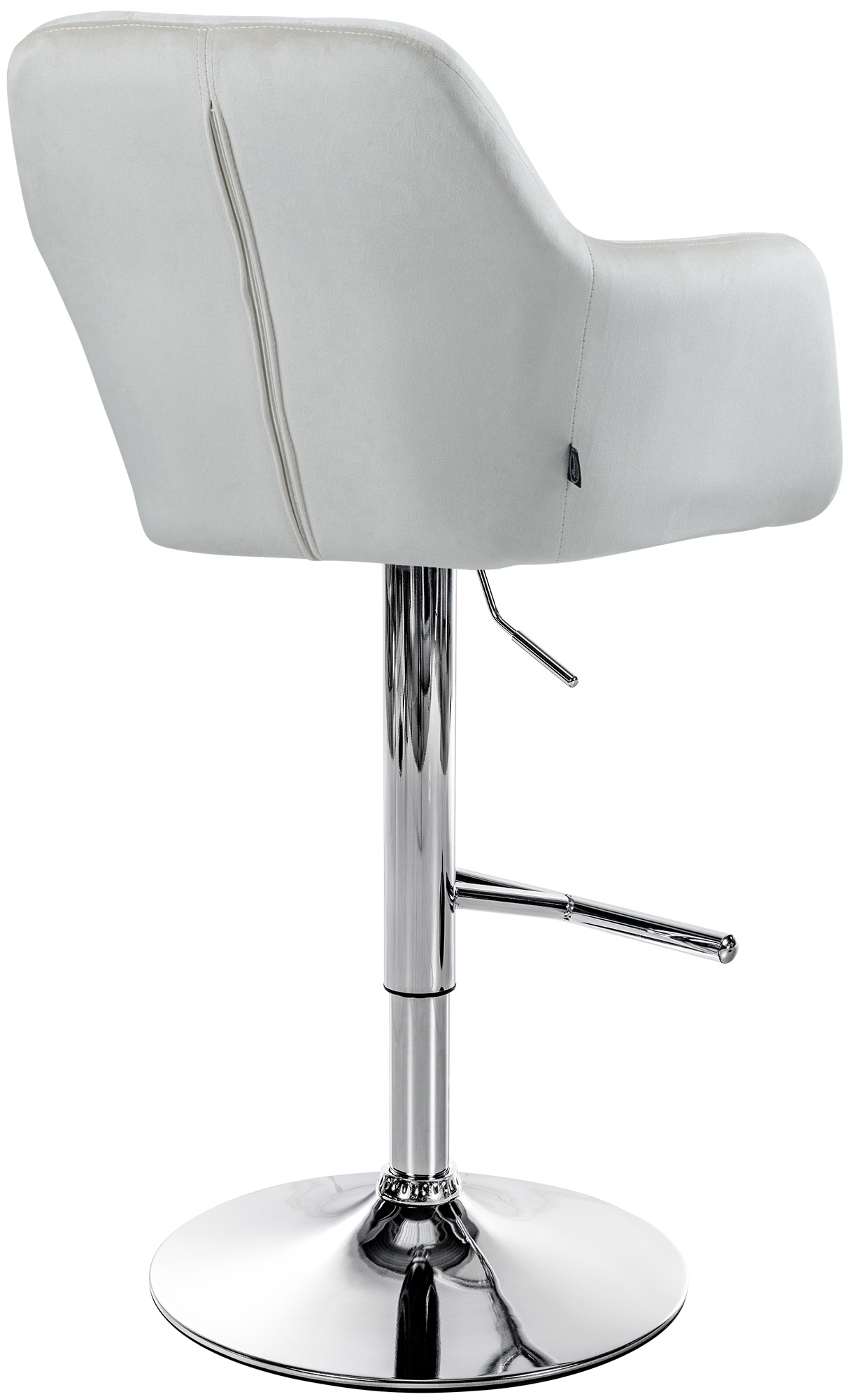 Tabouret de bar Natoma velours