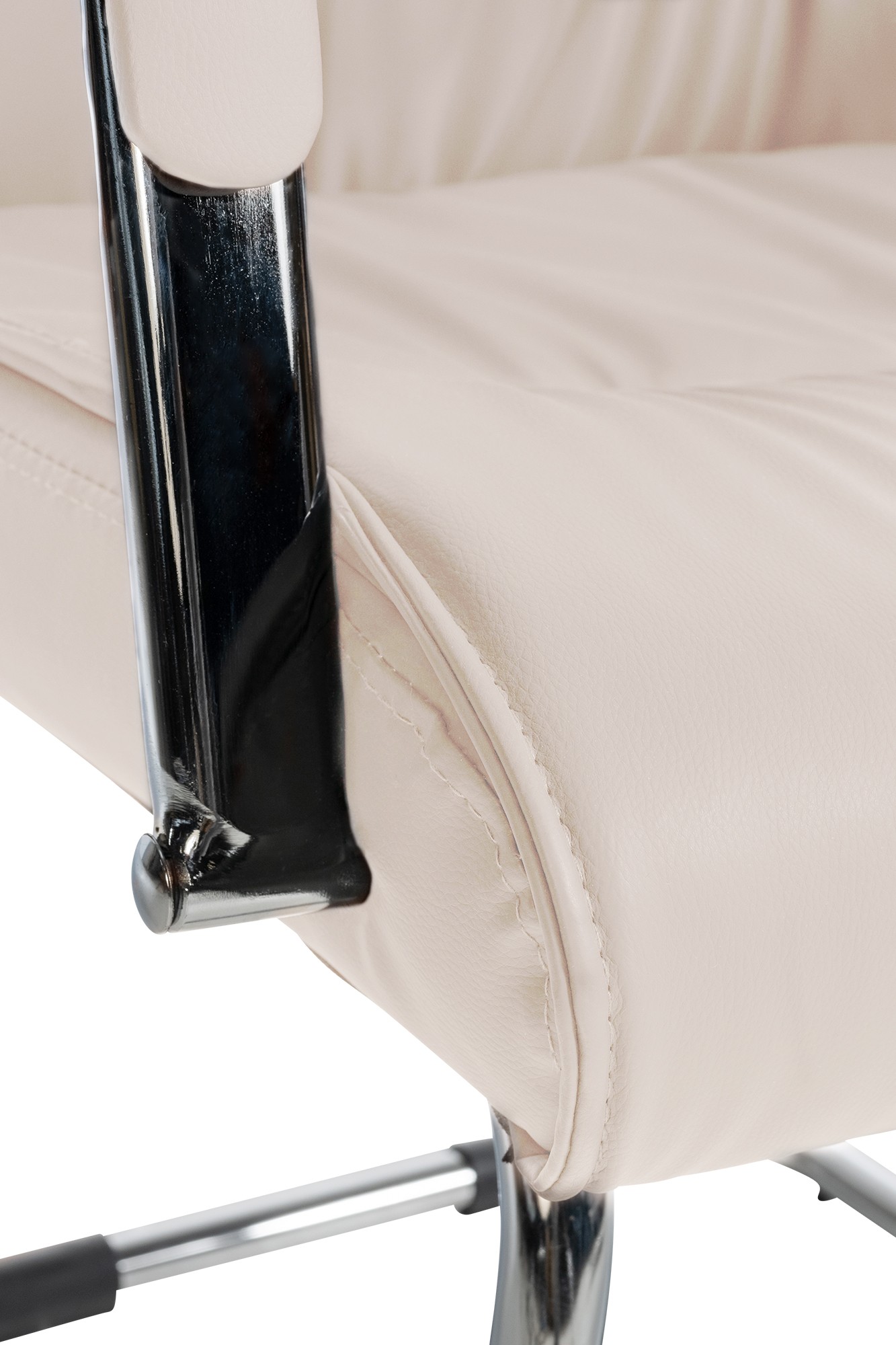Chaise oscillante Sievert en similicuir