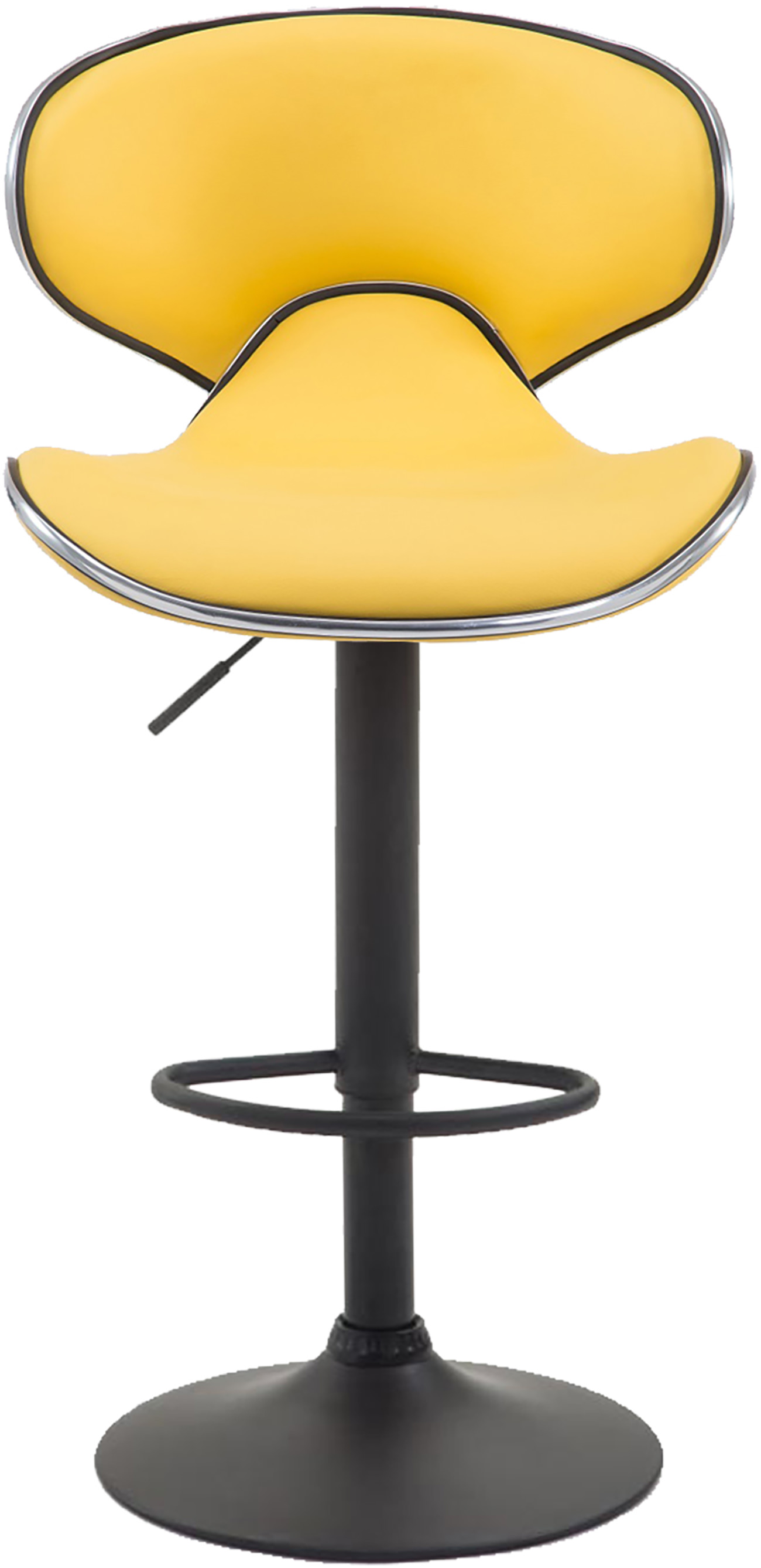 Lot de 2 tabourets de bar Las Vegas V2 similicuir