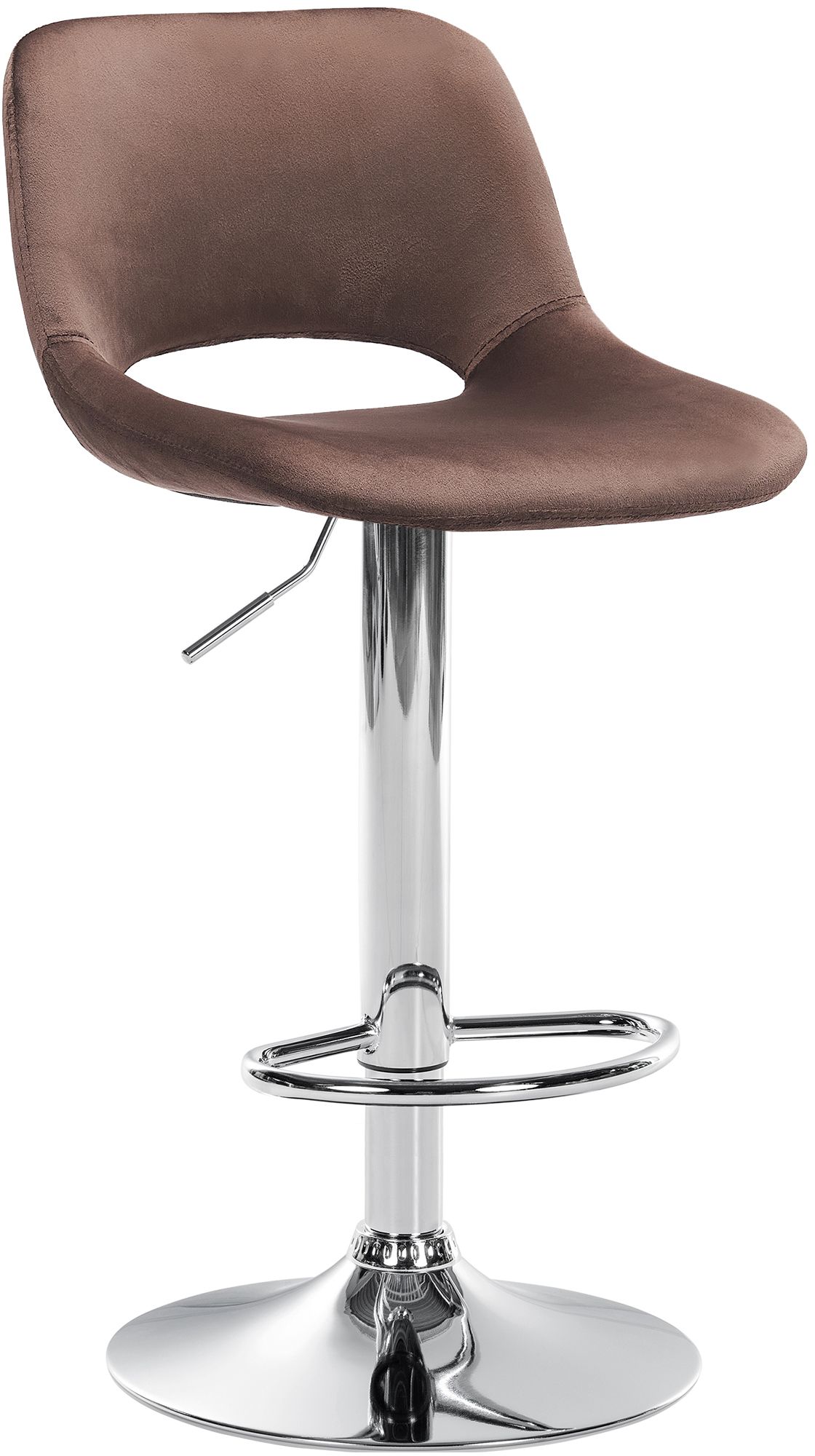 Tabouret de bar Camden velours