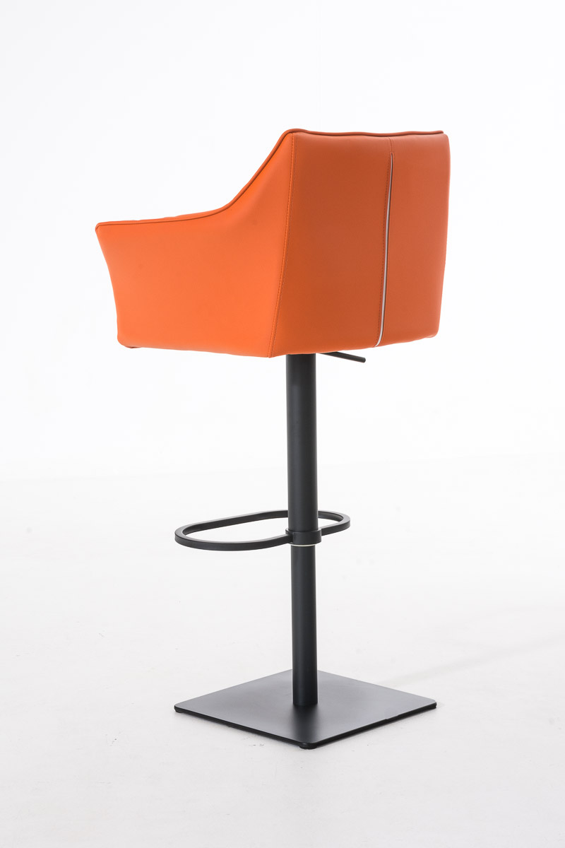 Tabouret de bar Damaso avec revetement en similicuir