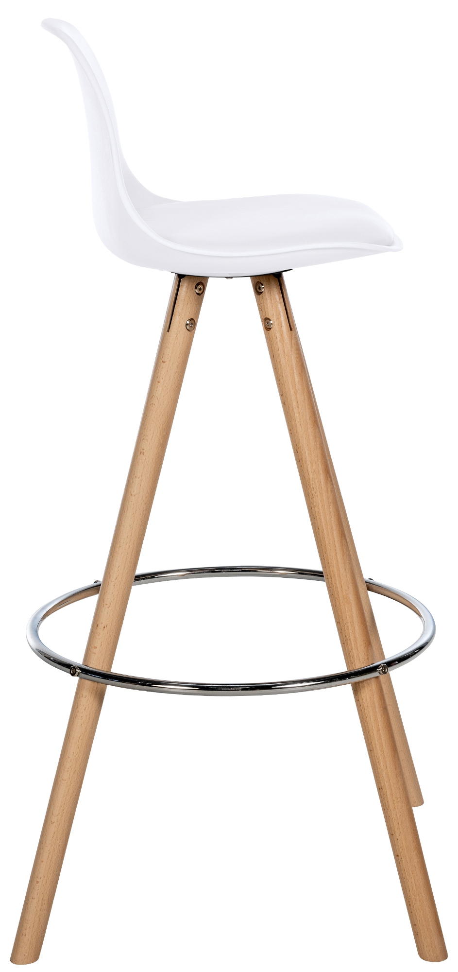 Tabouret de bar Corbin similicuir rond