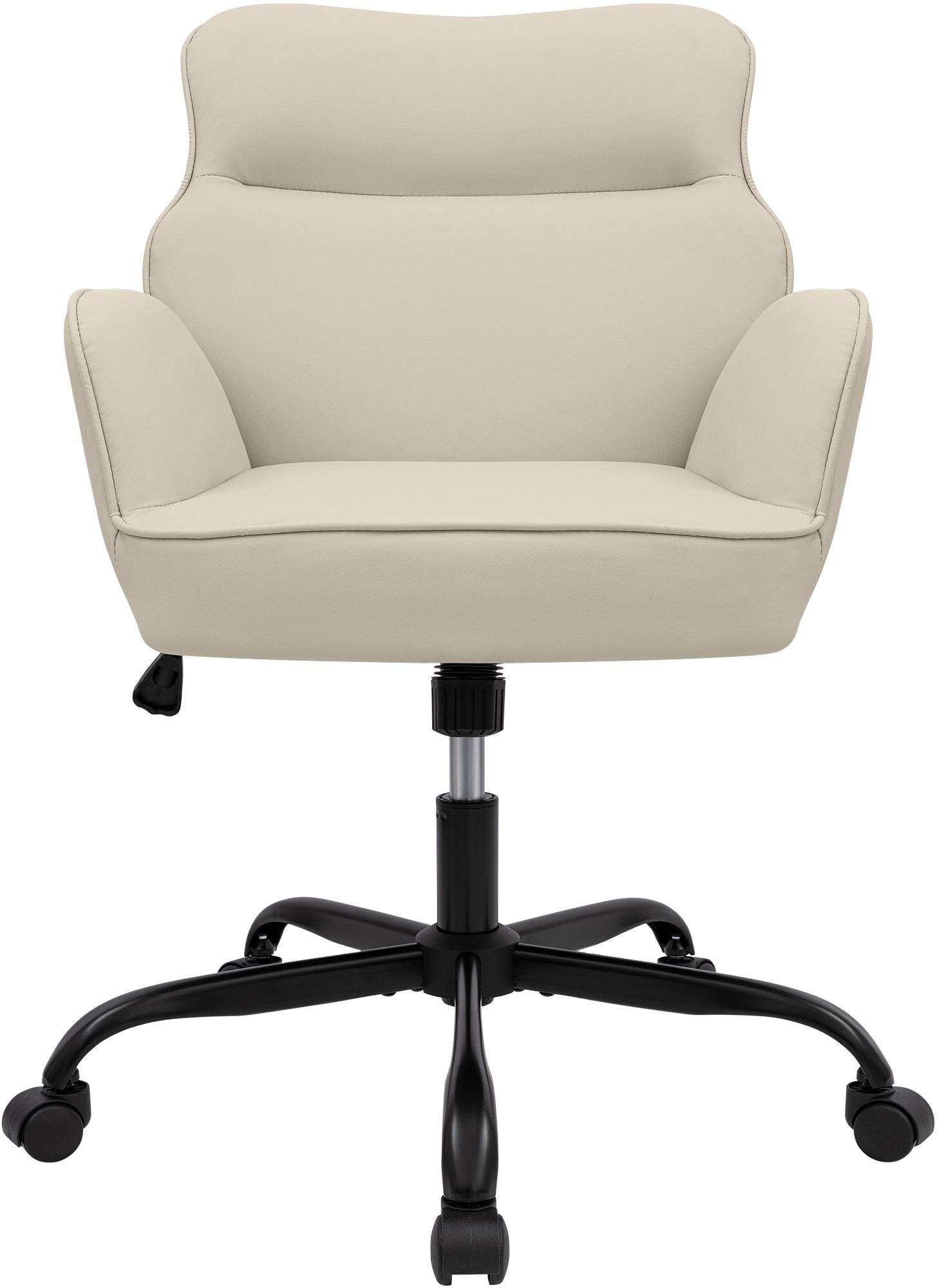 Chaise de bureau Amado aspect cuir