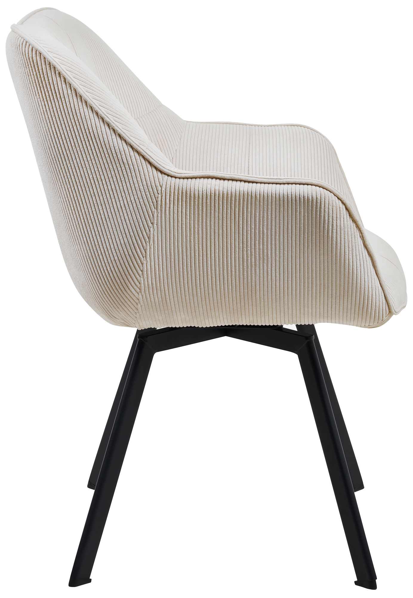 Chaise de salle à manger Jordi Cord