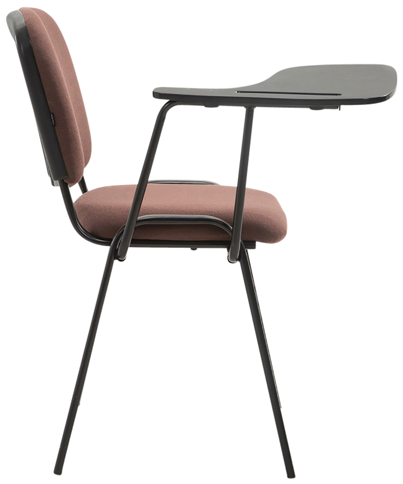Lot de 4 Chaises Ken en tissu avec tablette rabattable