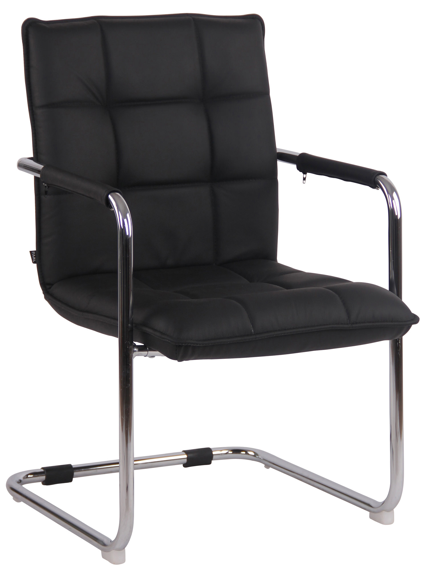Chaise Cantilever Gandia en Véritable Cuir