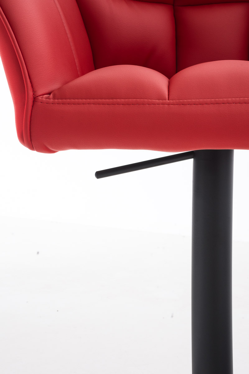 Tabouret de bar Damaso avec revetement en similicuir