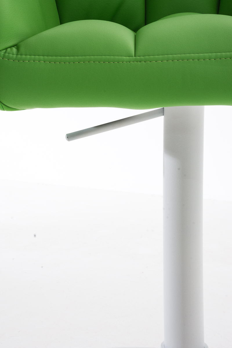 Lot de 2 tabourets de bar Damaso en similicuir
