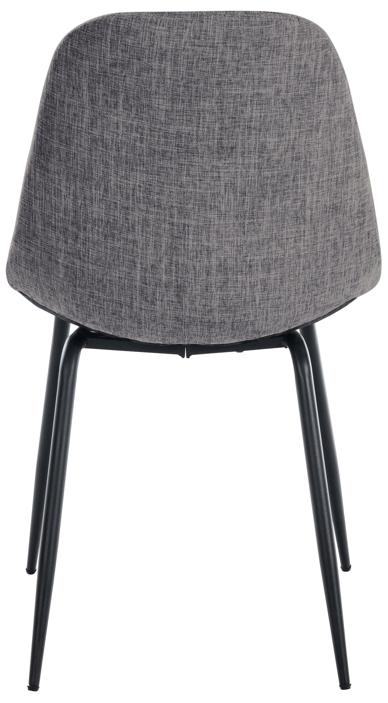 Chaise de salle à manger Tom avec Pieds en métal noir