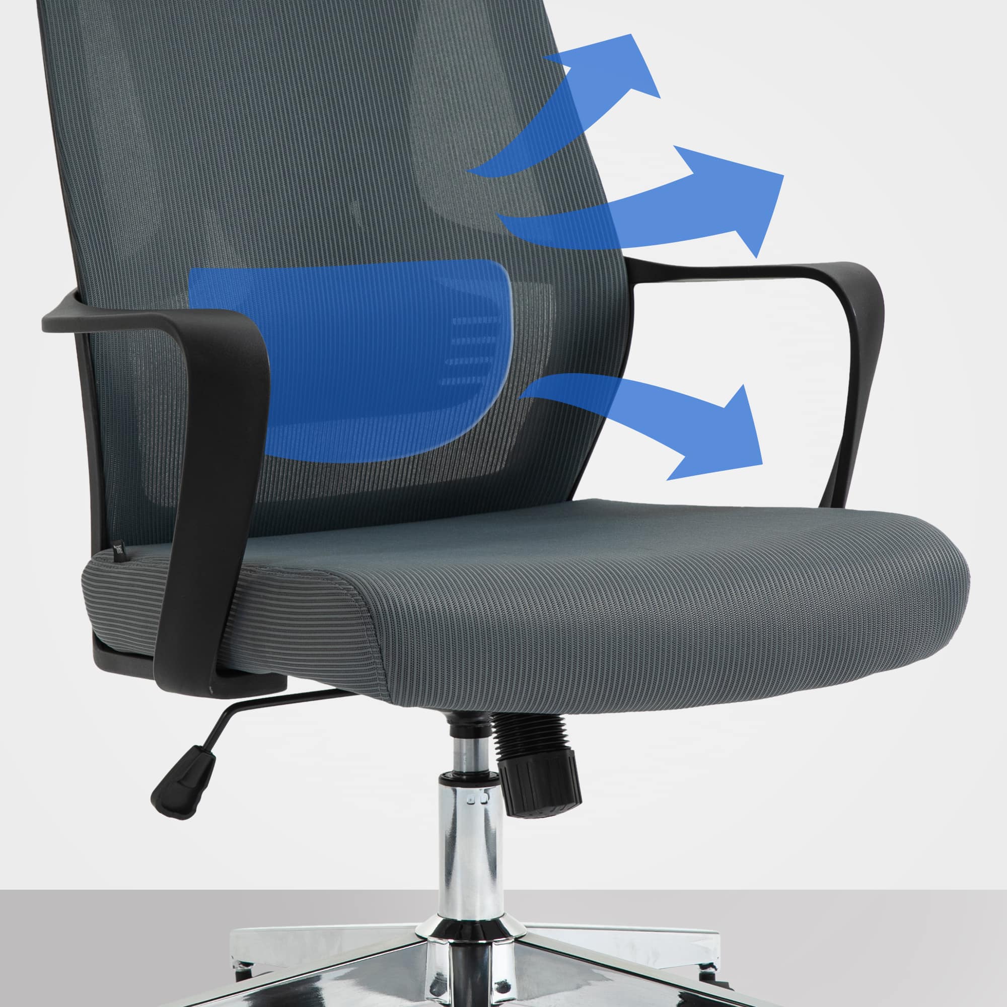 Fauteuil de bureau ergonomique Kanab
