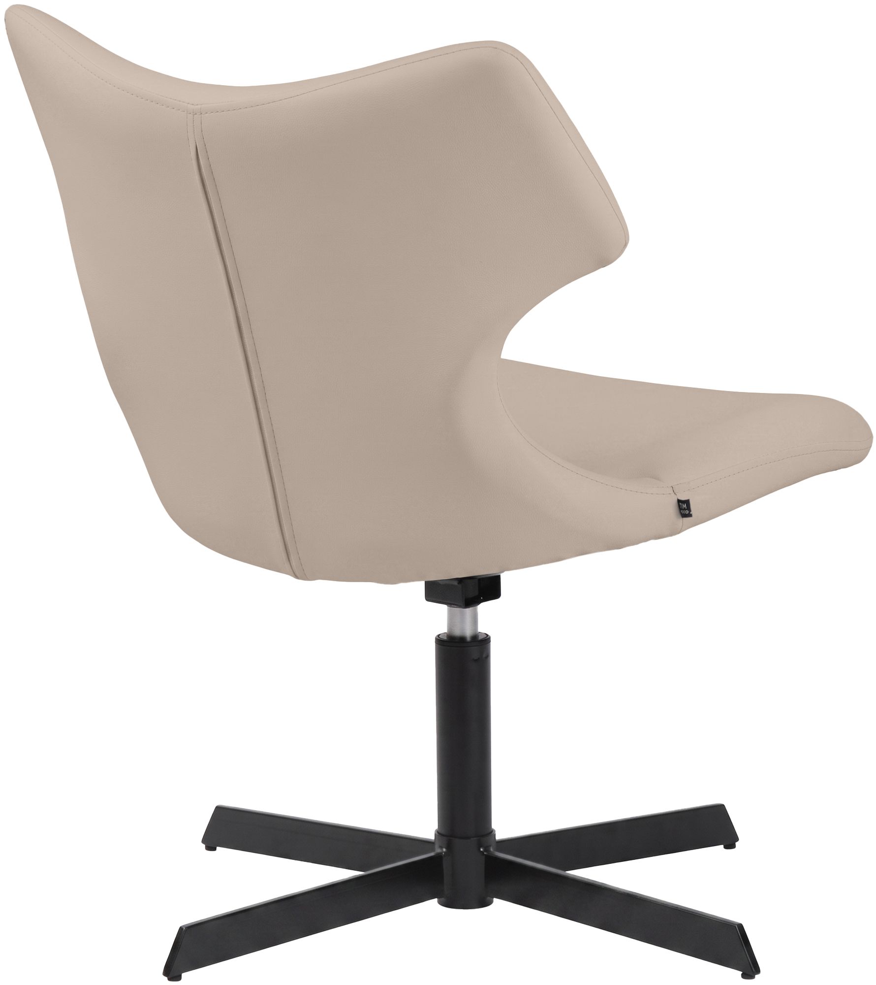 Lot de 2 fauteuils lounge Welland aspect cuir