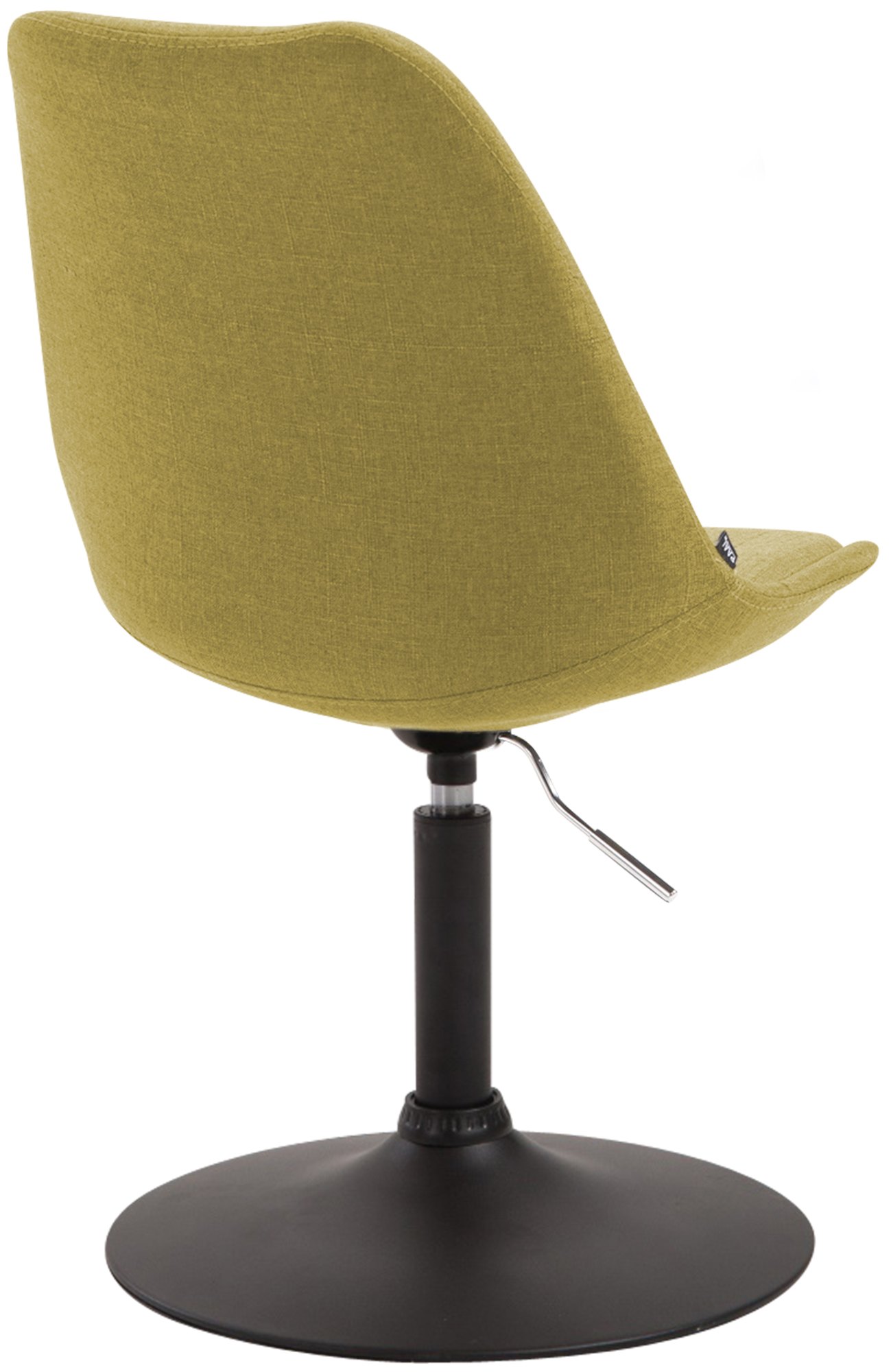 Chaise de salle à manger Maverick tissu avec pied trompette