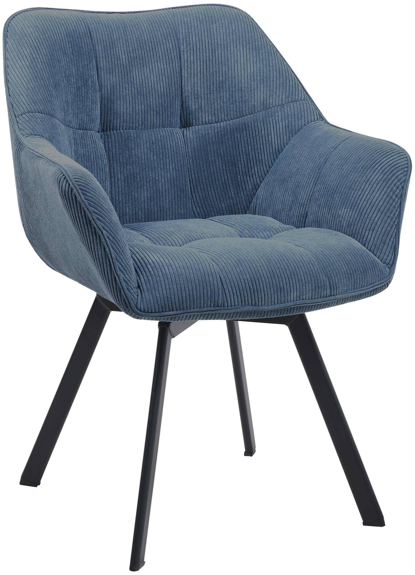Chaise de salle à manger Jordi Cord