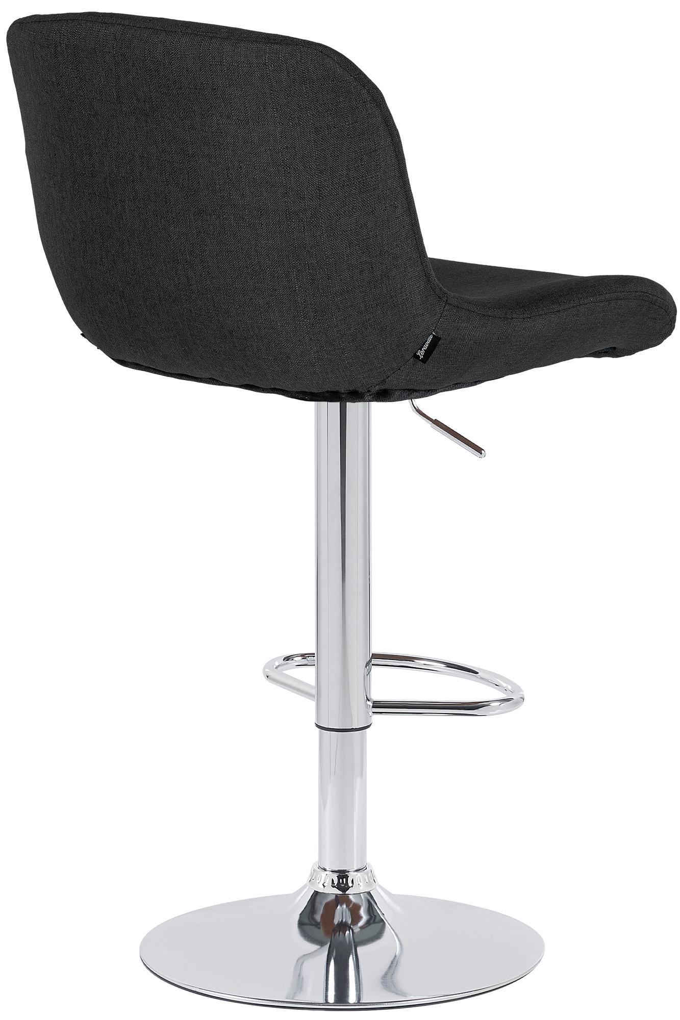Lot de 2 tabourets de bar Solon chromés