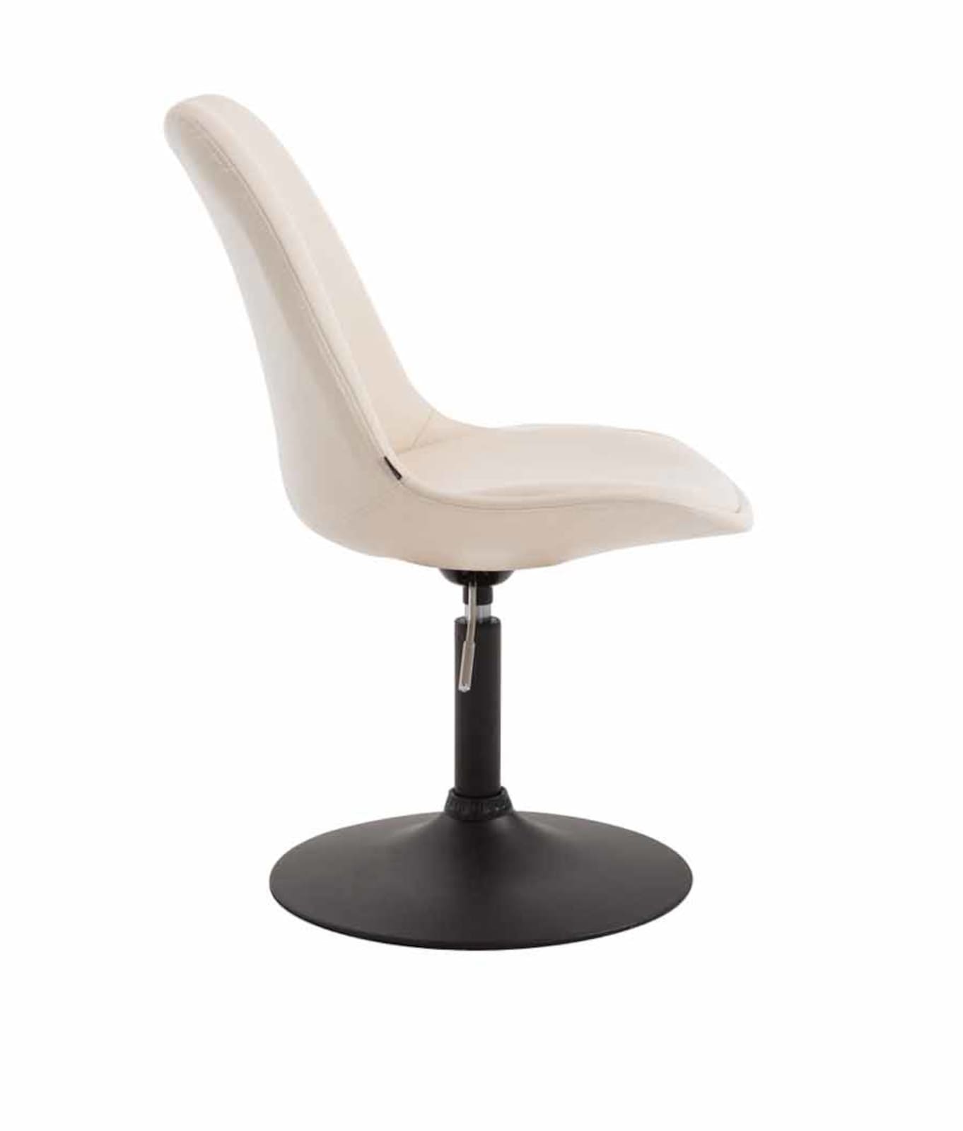 Lot de 4 Chaises de salle à manger Maverick similicuir avec pied trompette