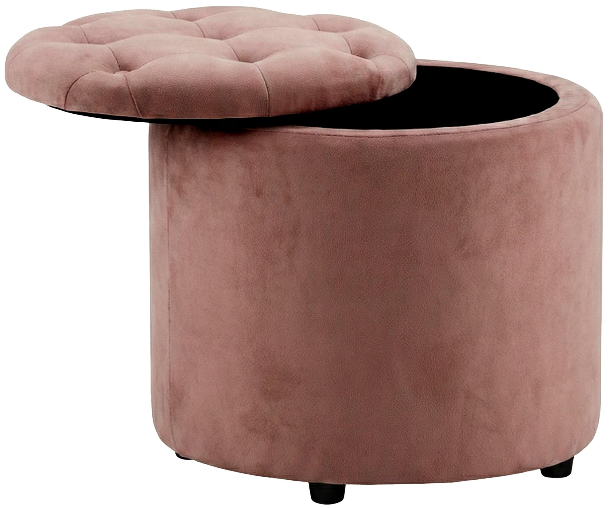 Tabouret Pantin en velours