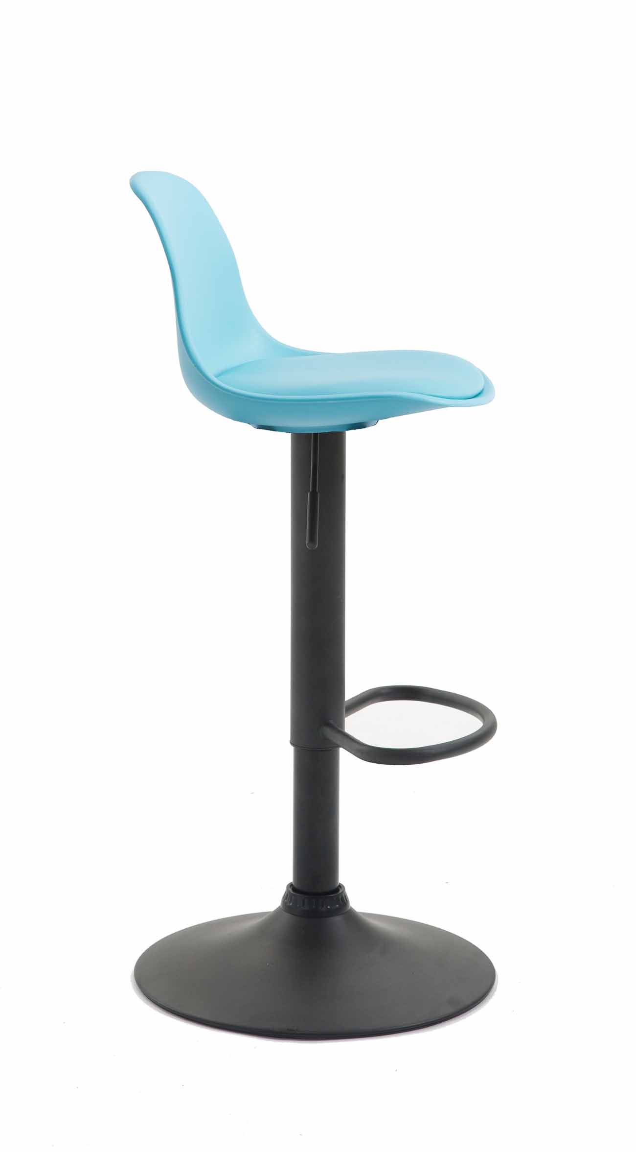 Tabouret de bar Kiel Similicuir et coque en plastique
