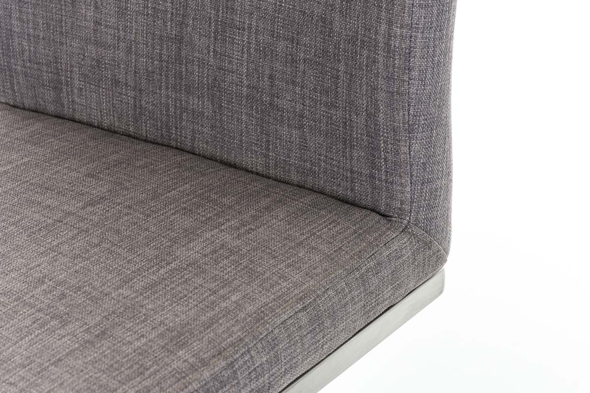Lot de 2 tabourets de bar Panama en tissu
