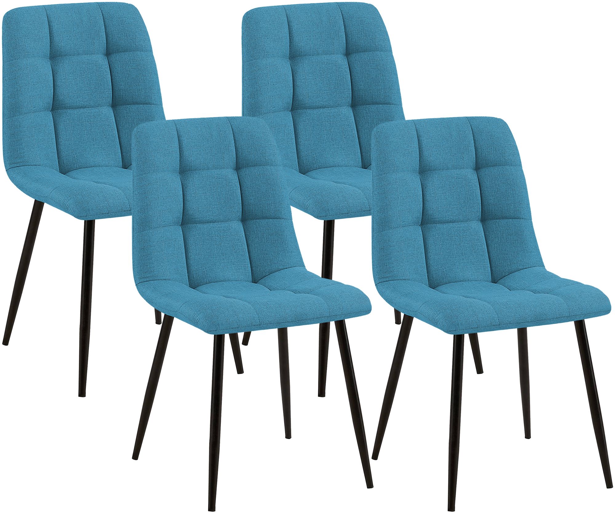 Lot de 4 chaises de salle à manger Tilde