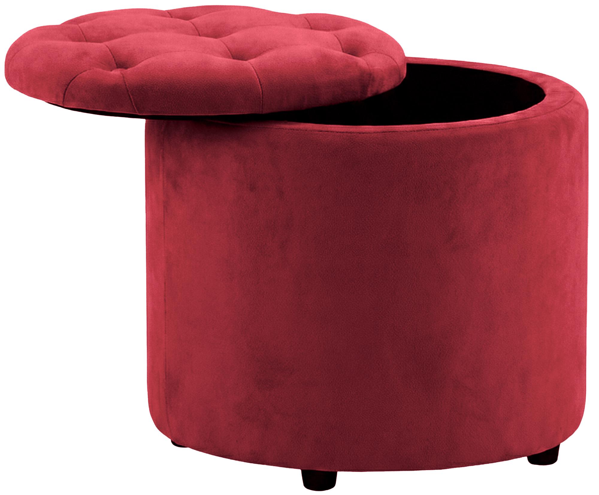 Tabouret Pantin en velours