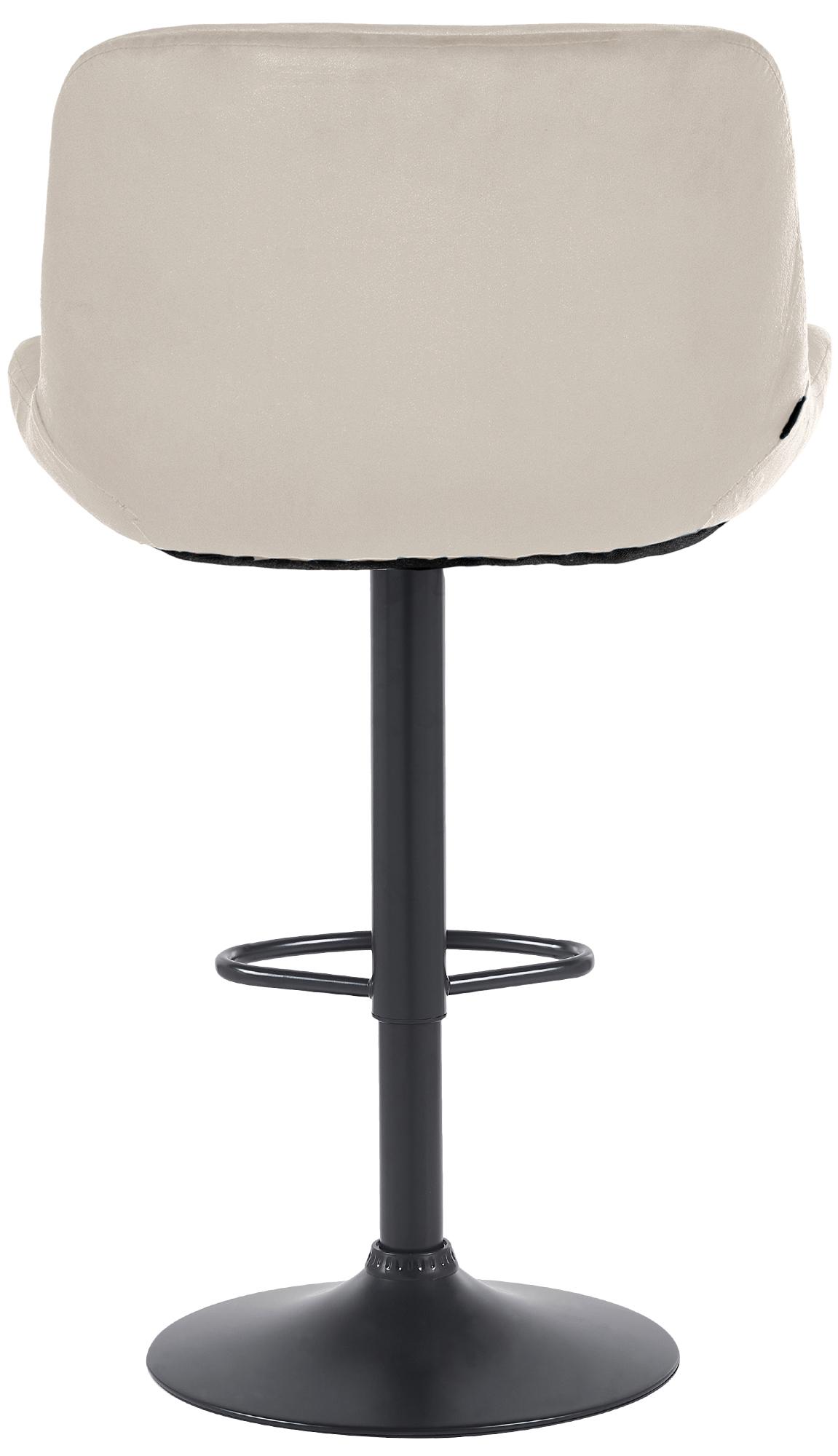 Tabouret de bar Solon noir
