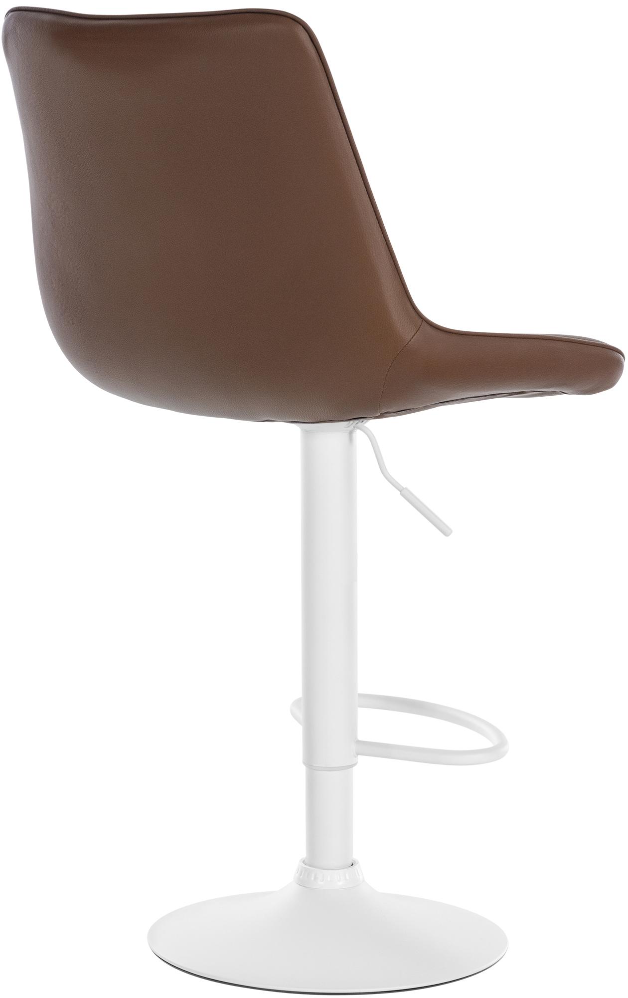 Lot de 2 tabourets de bar Toni en similicuir