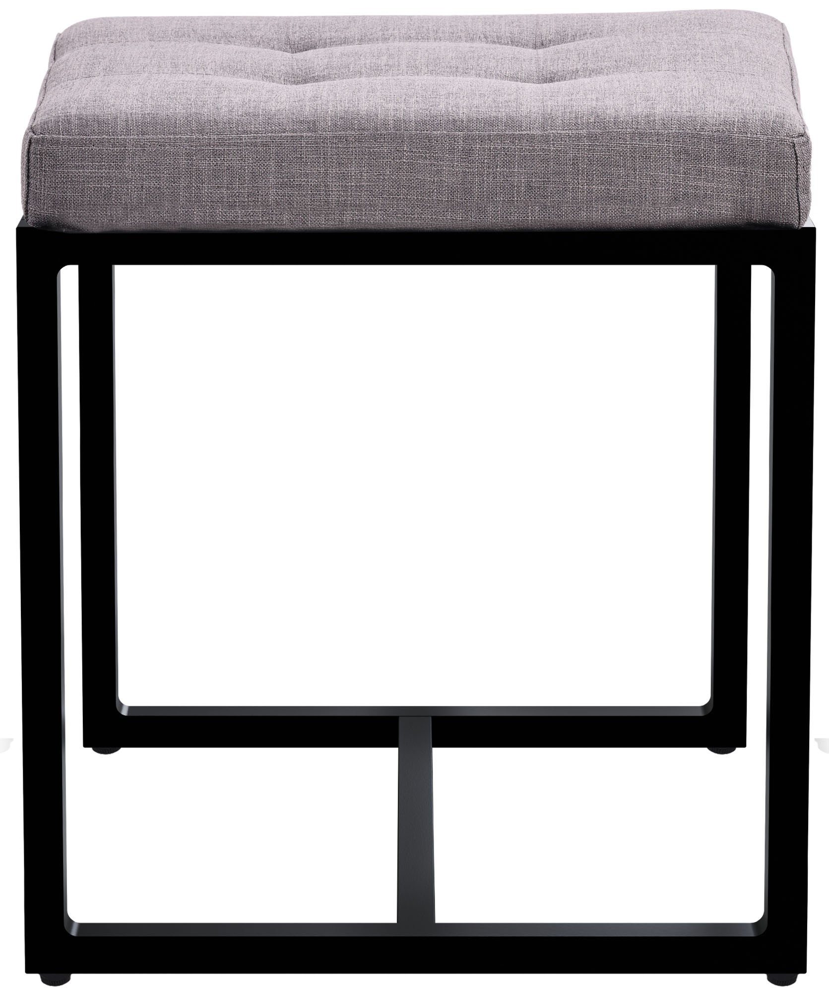 Pouf Barci avec structure noire