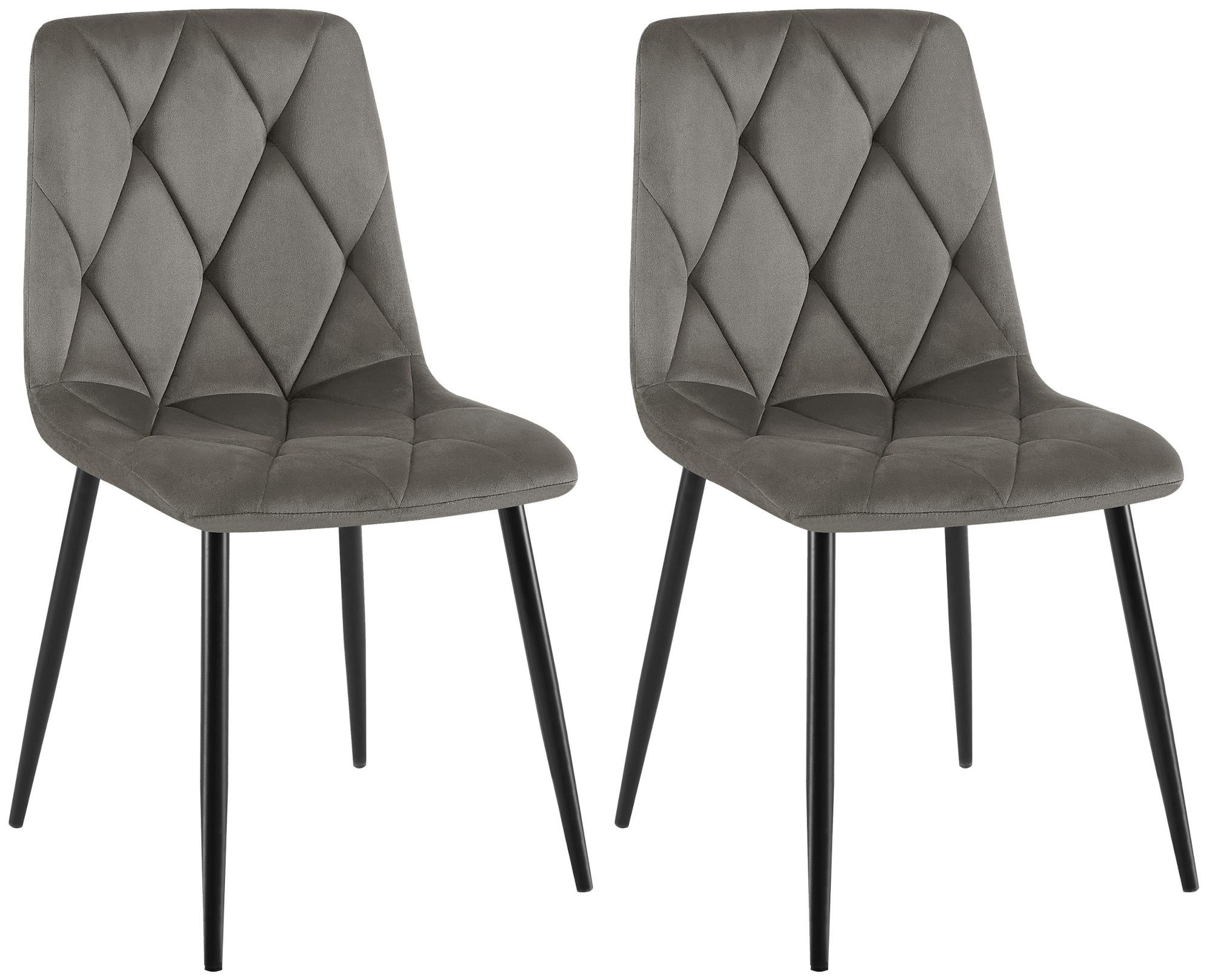 Lot de 2 chaises de salle à manger Clairton