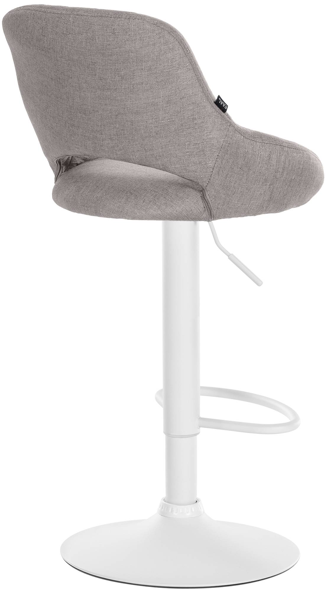 Lot de 2 tabourets de bar Milet en tissu