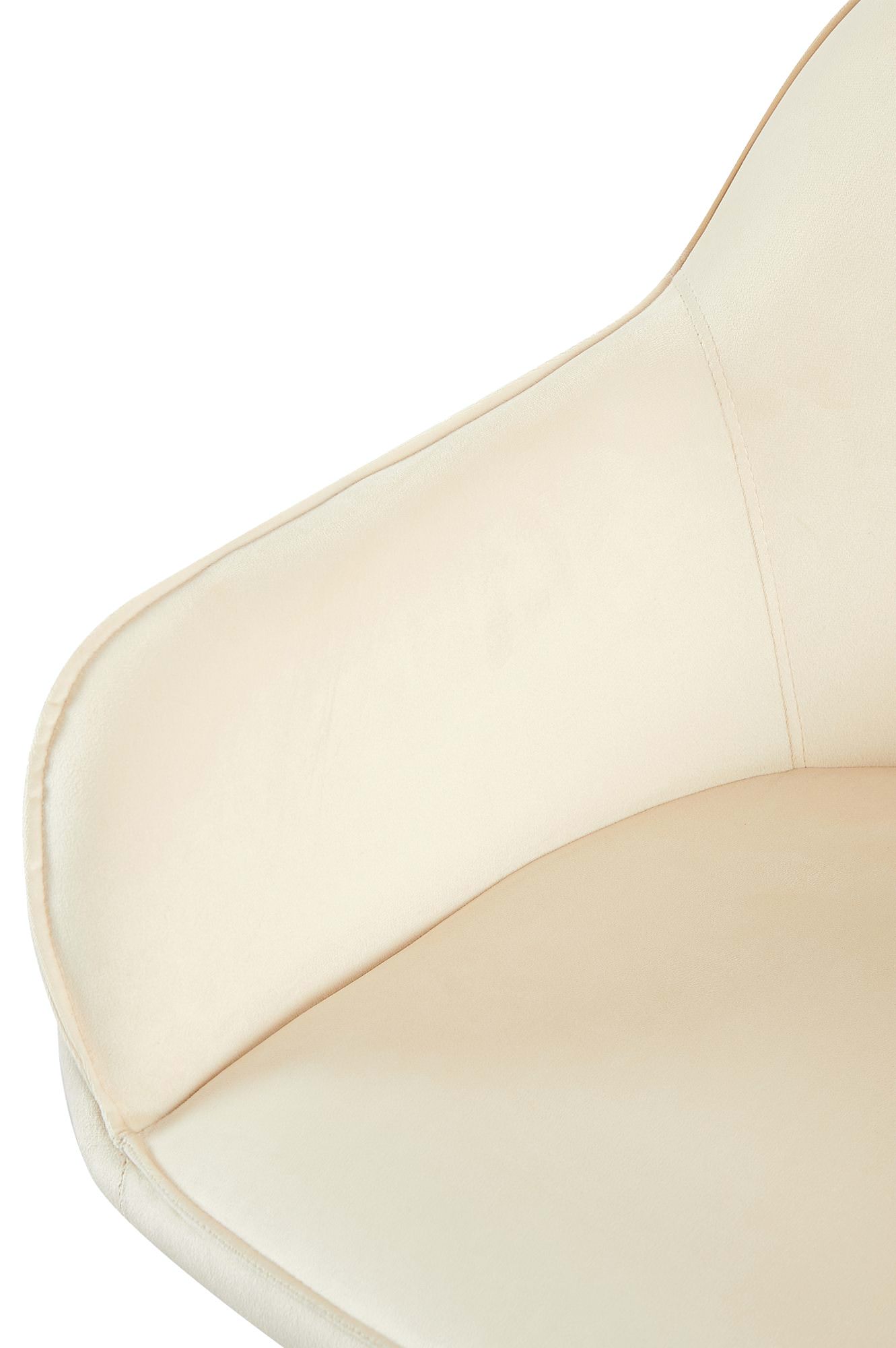 Lot de 2 chaises de salle à manger Boise velours