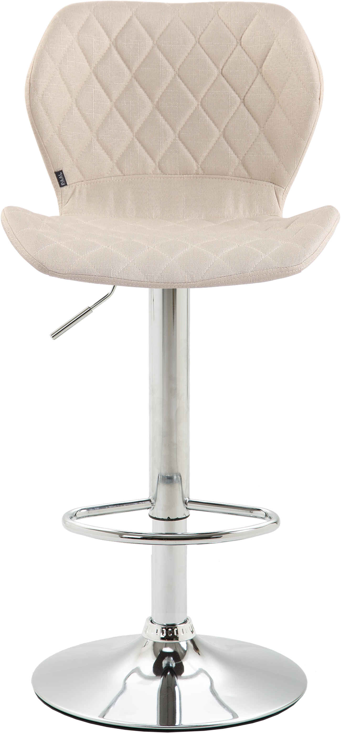 Lot de 2 tabourets de bar Cork en tissu