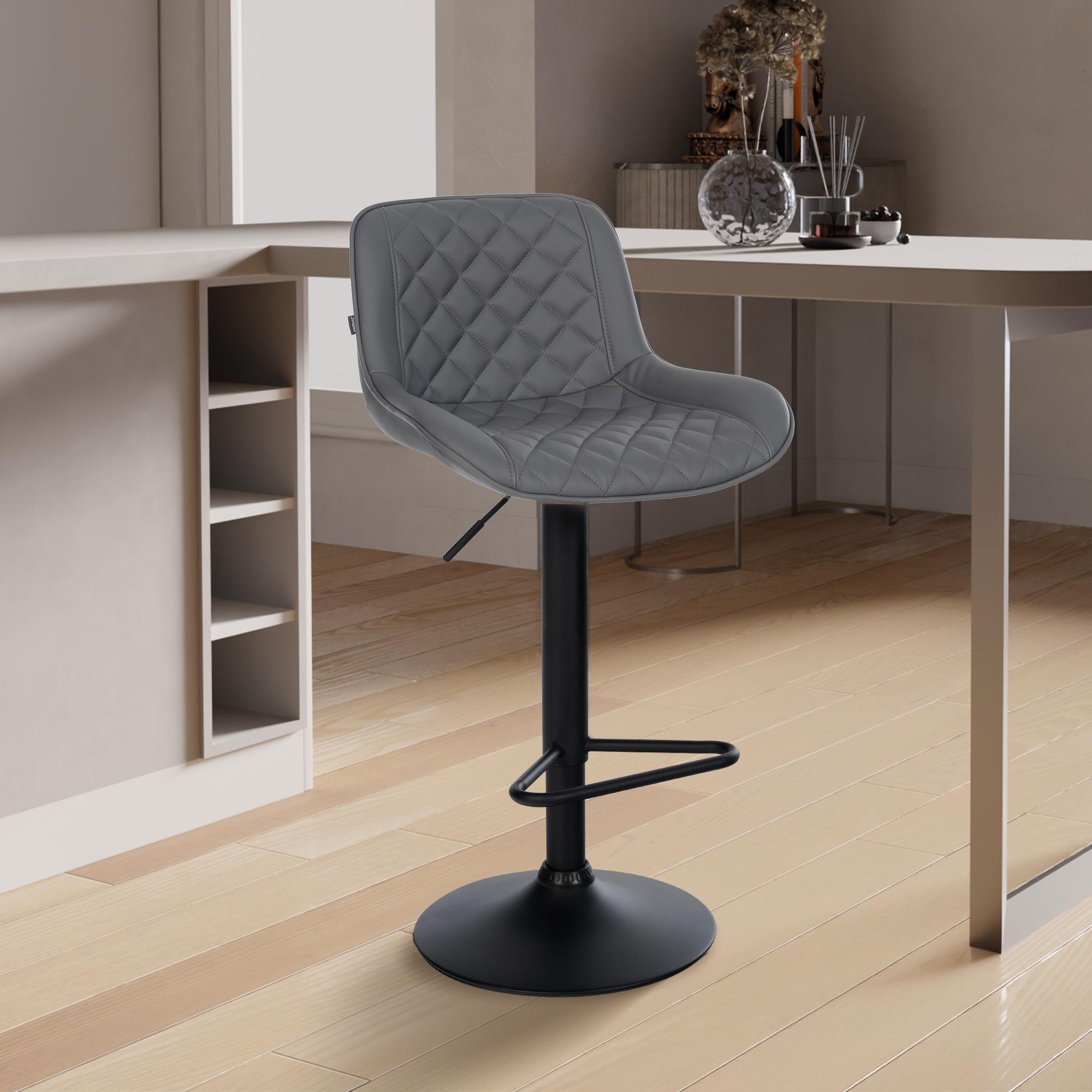 Lot de 2 tabourets de bar Kasson