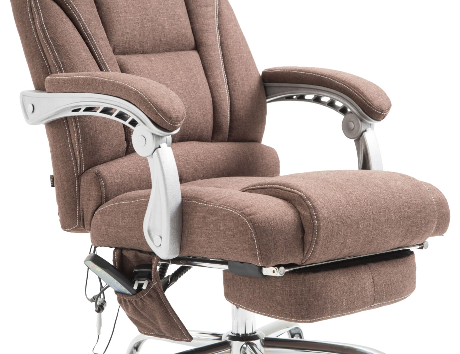 Fauteuil de bureau Pacific avec fonction massage tissu