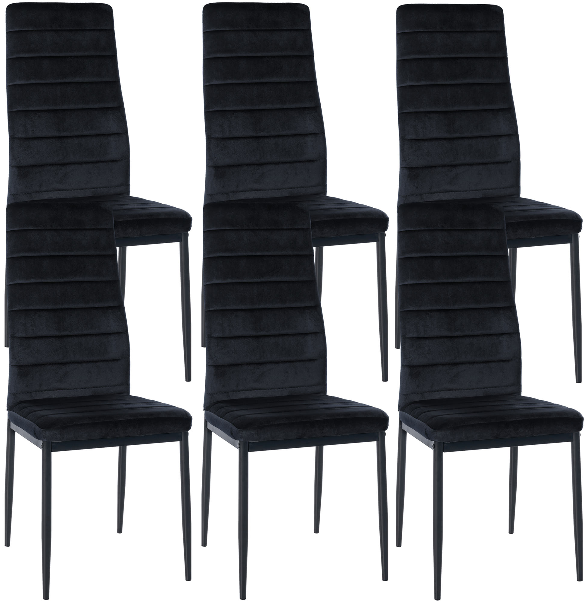 Lot de 6 chaises de salle à manger Mayfair