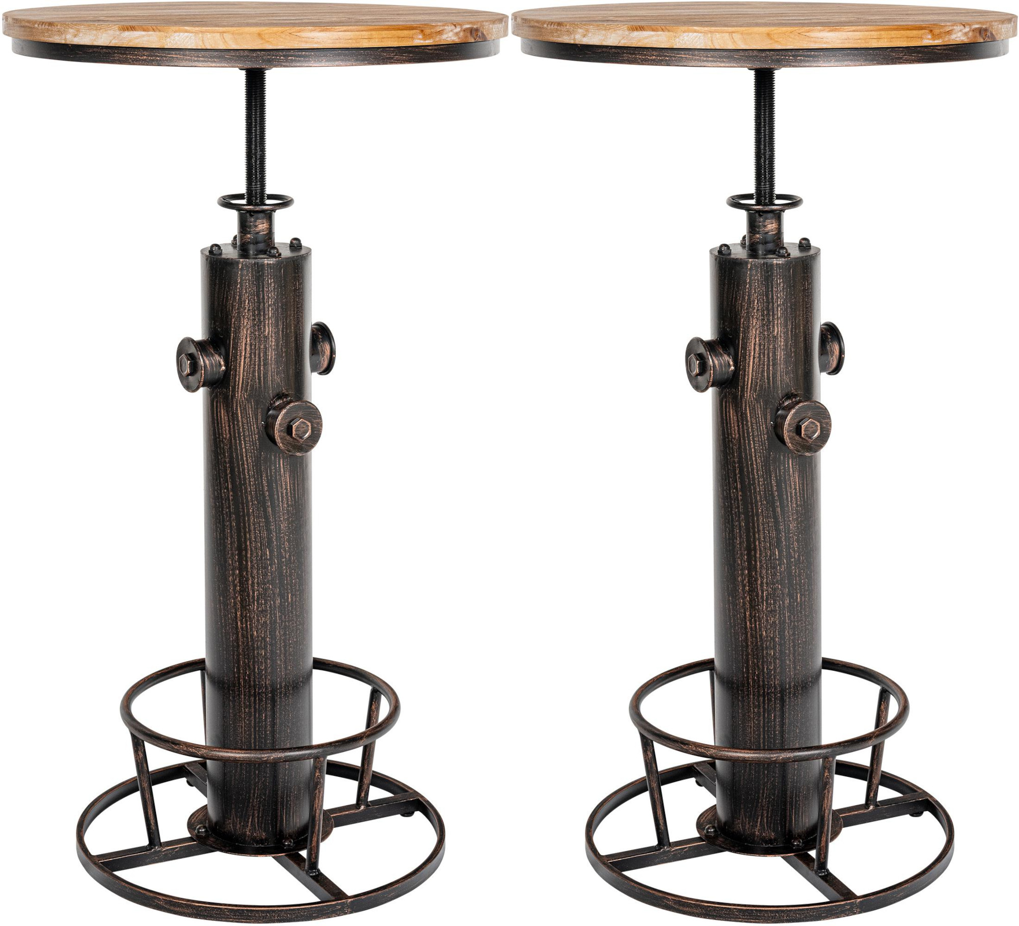 Set de 2 tables hautes Ruhr