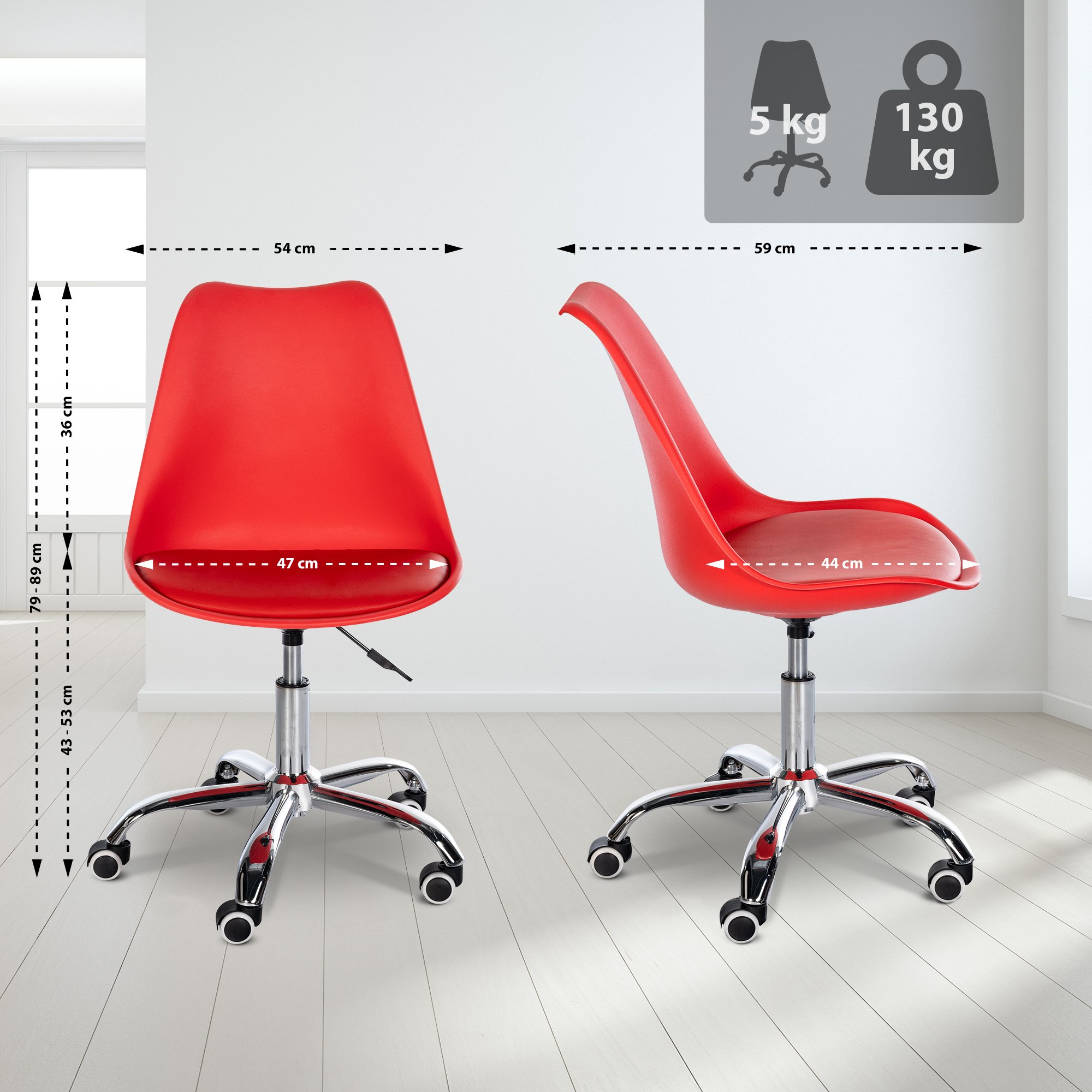 Tabouret de travail Laflin