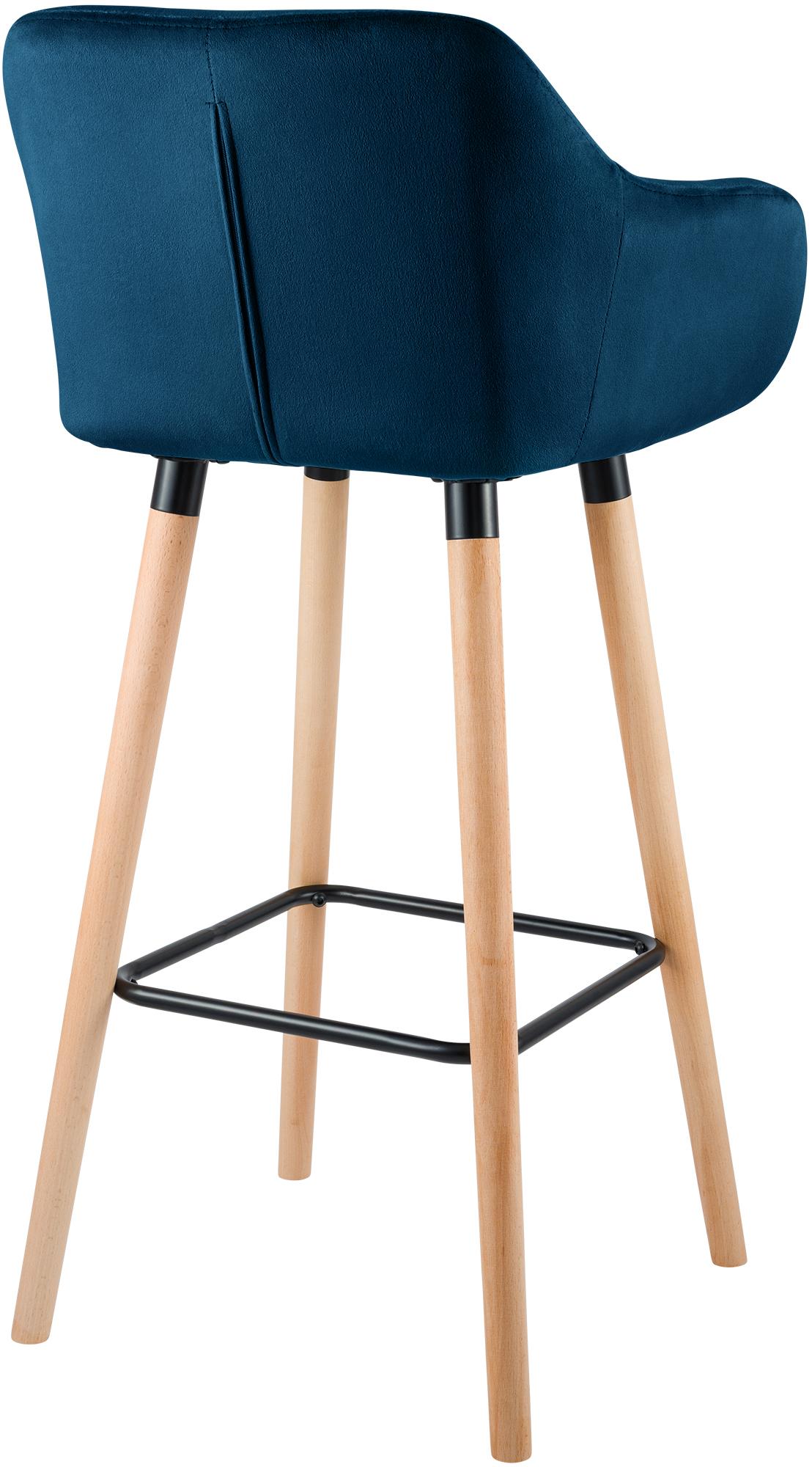 Tabouret de Bar Grant Velours