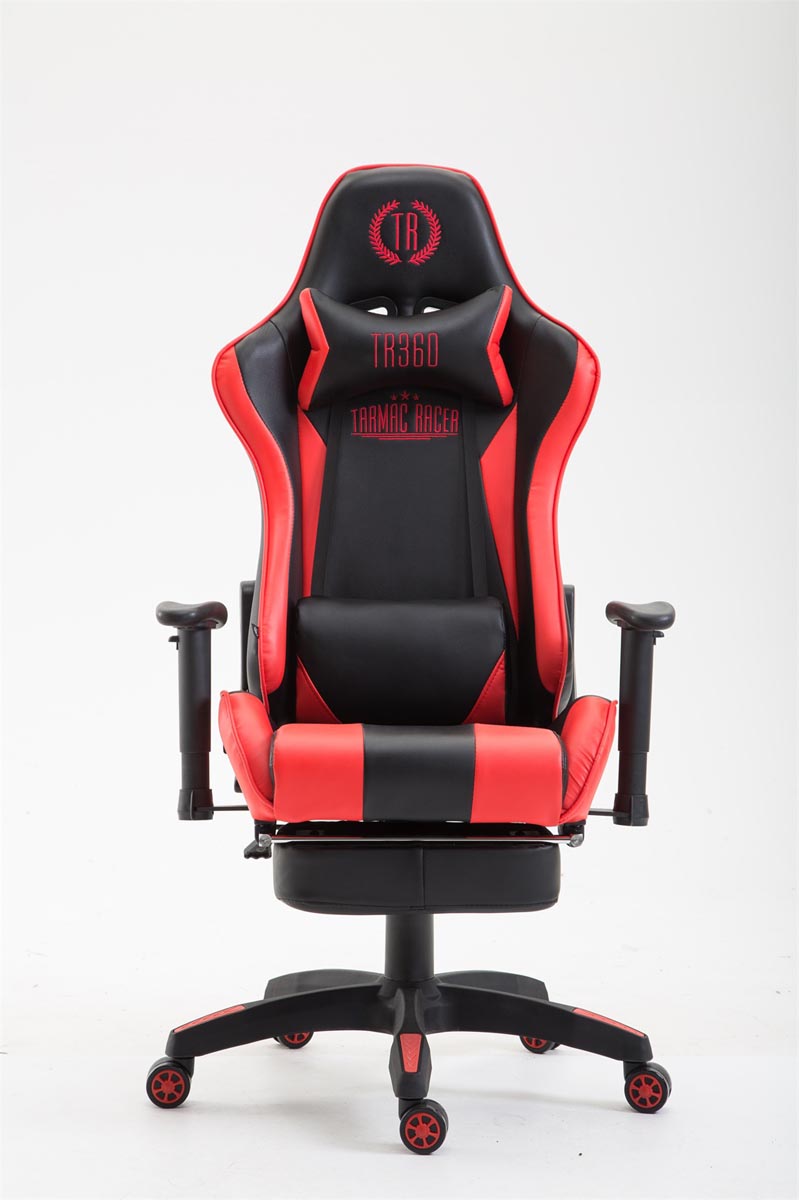 Fauteuil de bureau Boavista en similicuir avec/sans repose-pied