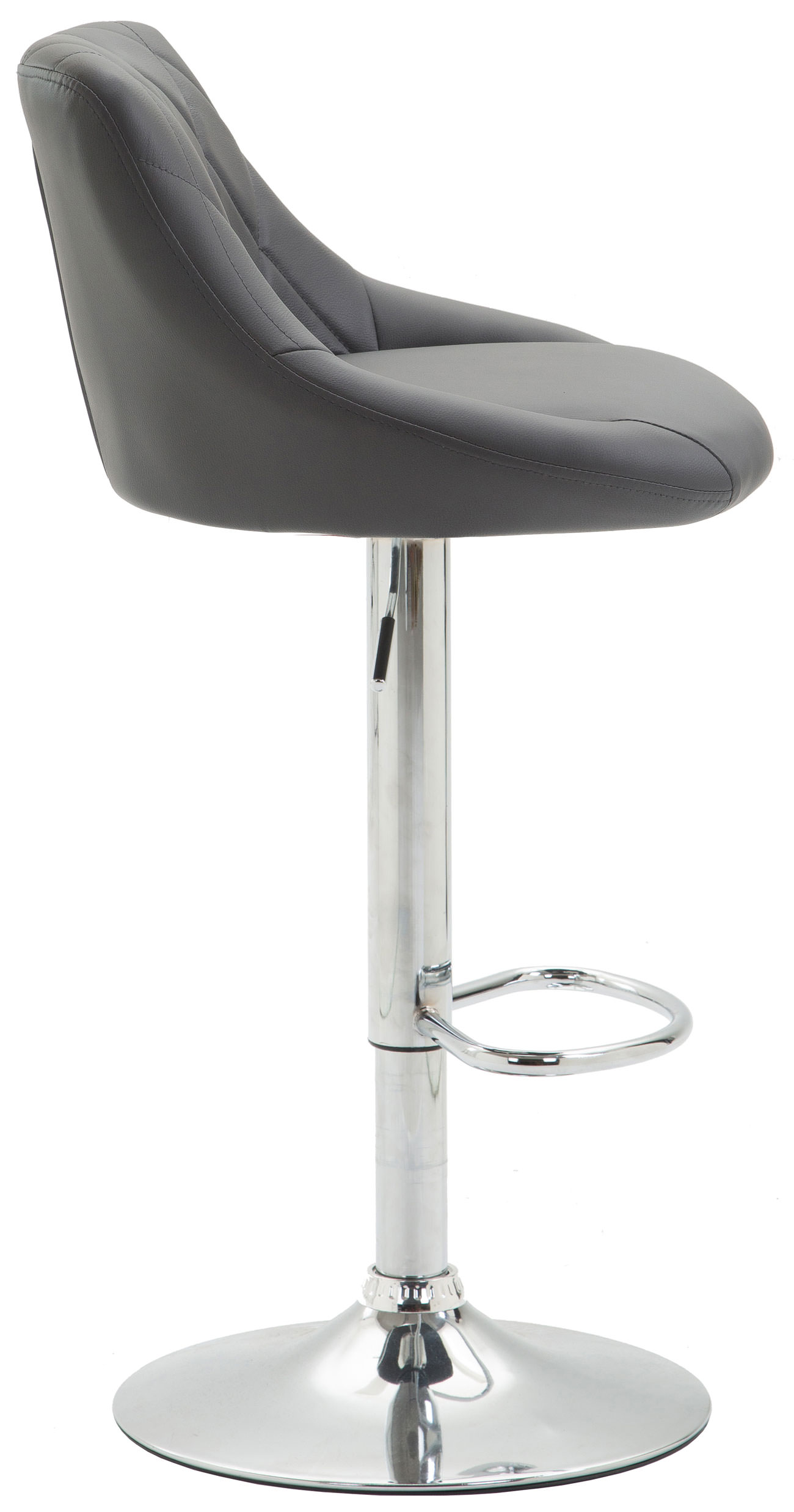 Lot de 2 tabourets de bar Lazio similicuir