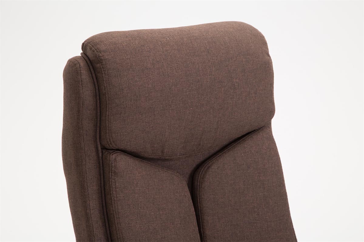 Fauteuil de bureau XL Vaud tissu