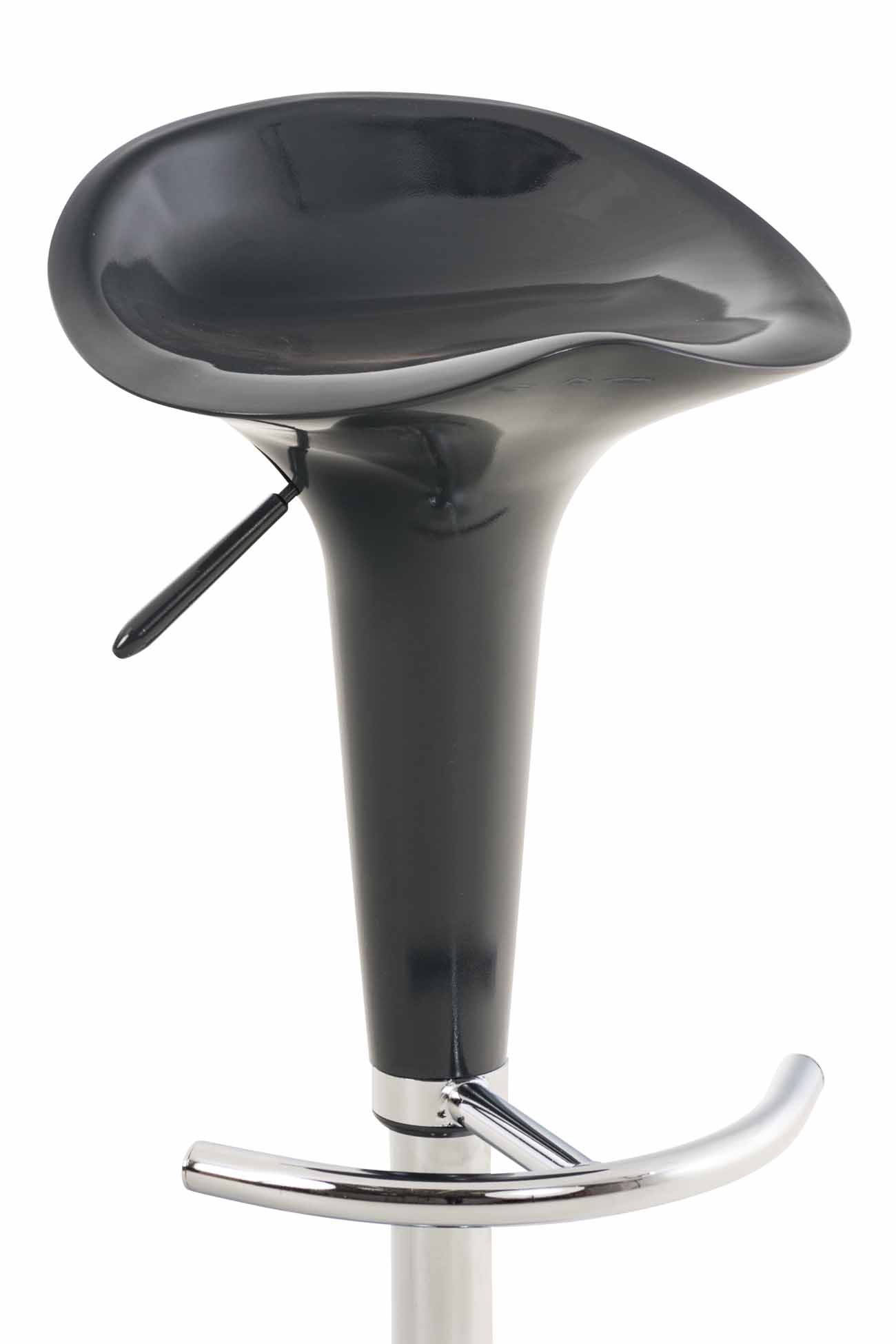Tabouret de bar Saddle avec Assise en p^lastique pied en métal