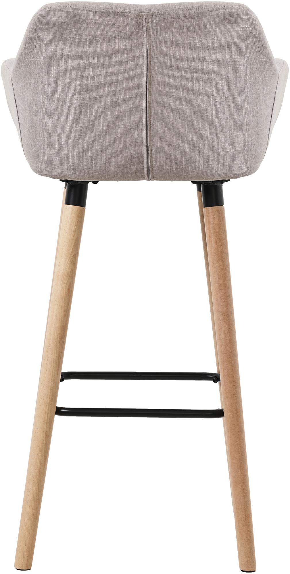 Tabouret de bar Grant en tissu