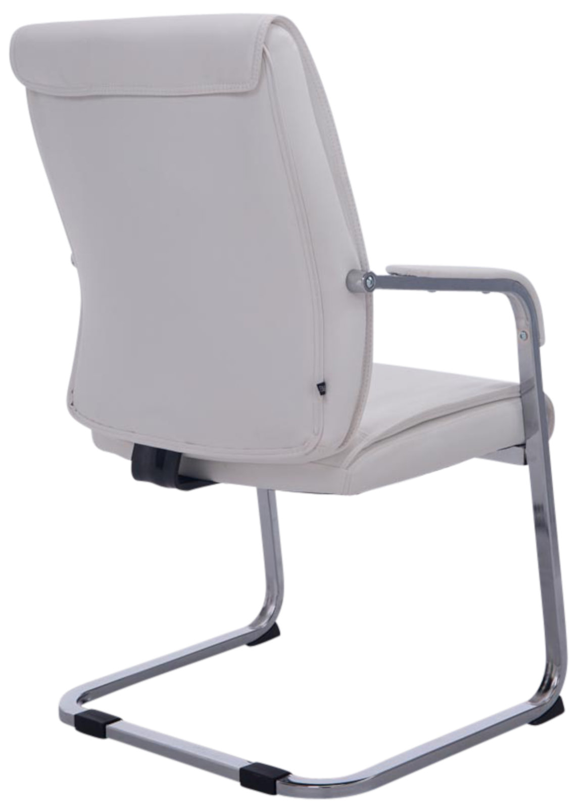 Lot de 2 Chaises Cantilever XXL Anubis en Similicuir avec accoudoirs