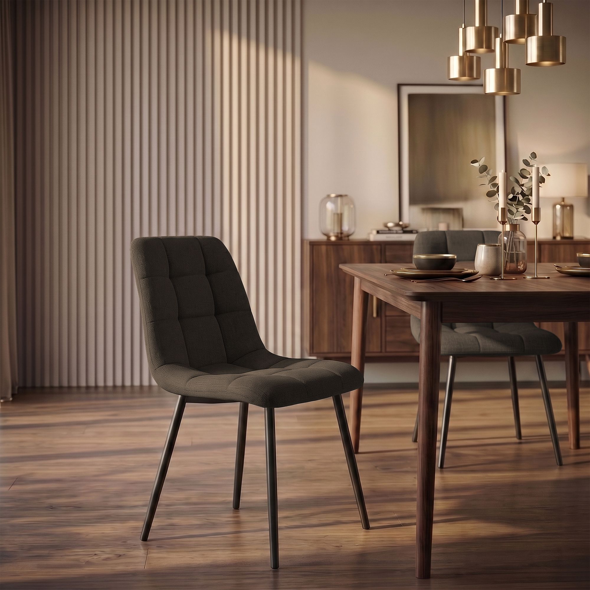 Lot de 2 chaises de salle à manger Tilde