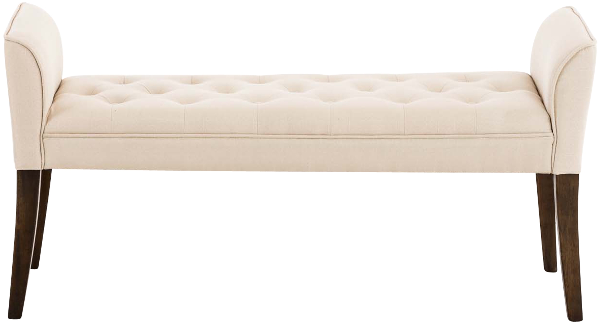 Banquette style Chersterfield Cleopatra en tissu